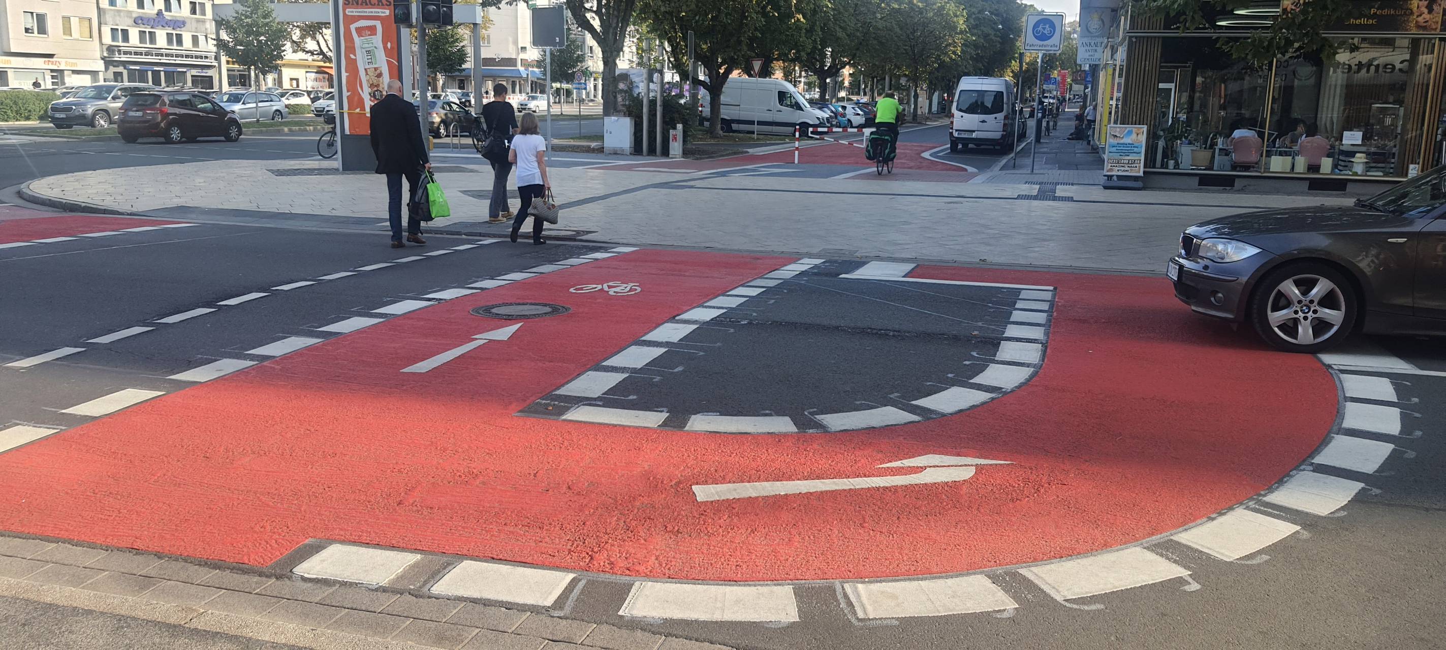 Dortmund: Radweg am Wall wird gut angenommen