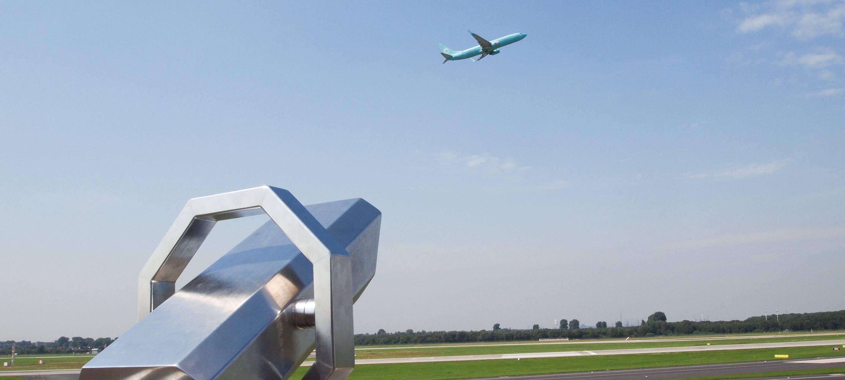 Flughafen Dortmund mit mehr Flügen während der Europameisterschaft
