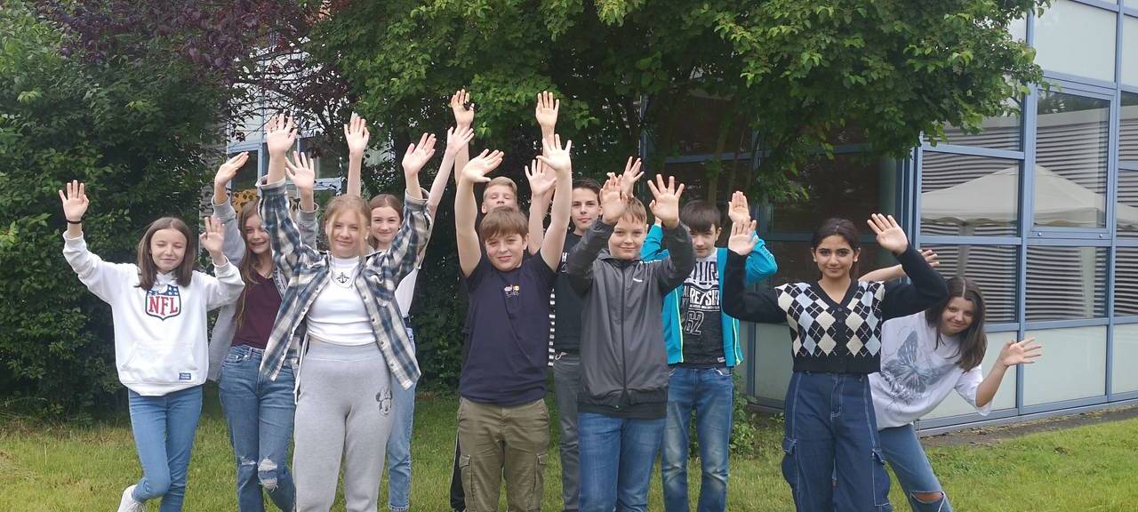 Klasse 8B startet ins neue Schuljahr