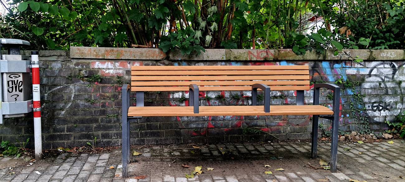 Dortmund: Parkbank im Kreuzviertel sorgt für Streit