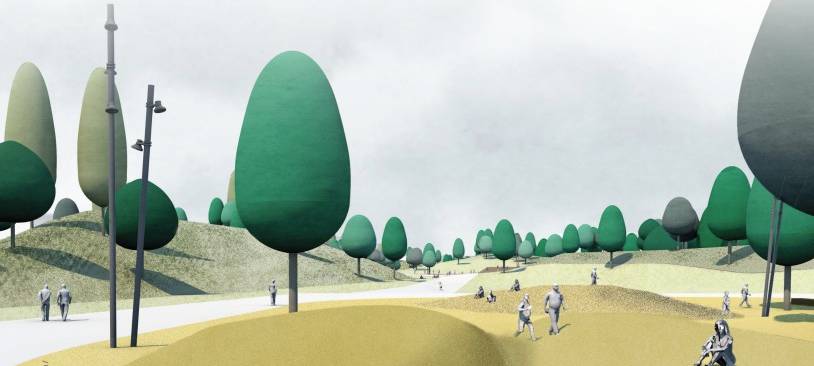 Neuer Park in Dortmund