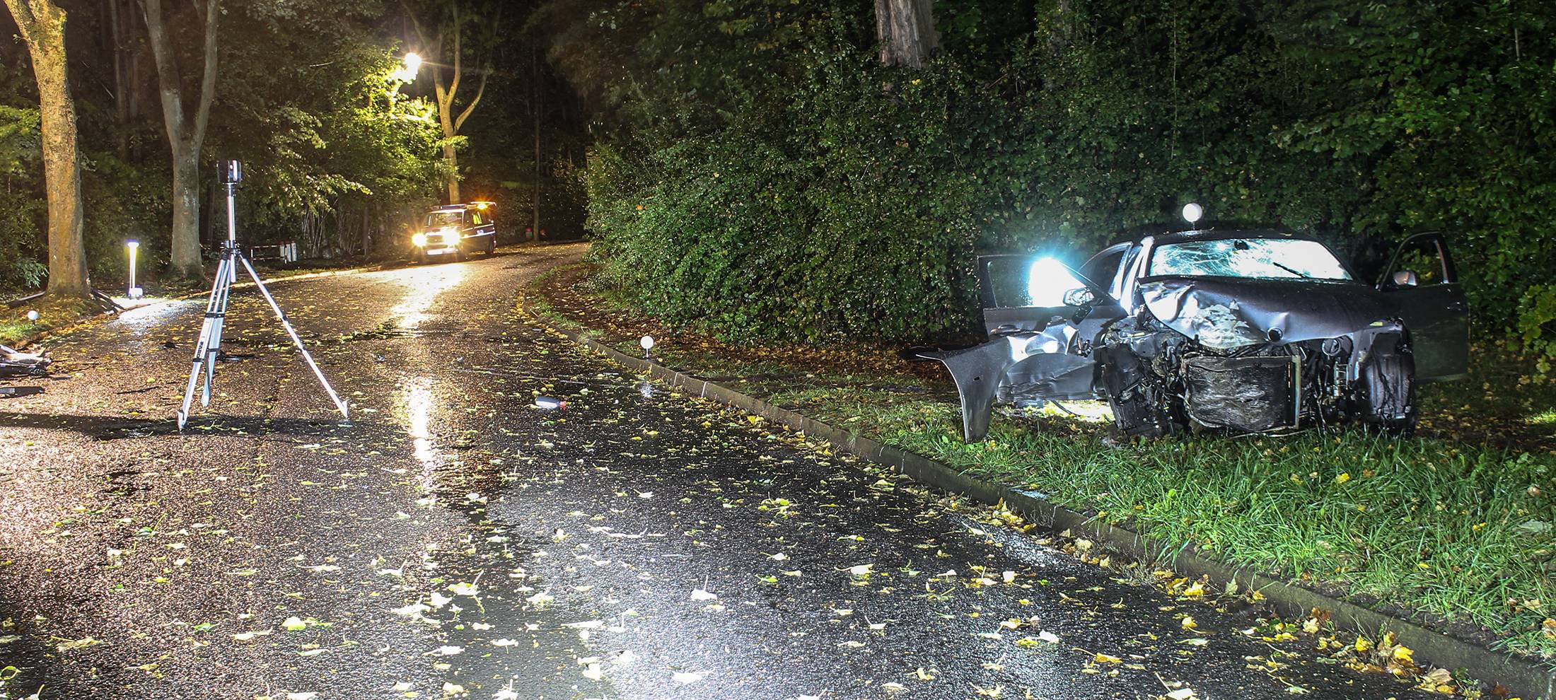 Volltrunkener Dortmunder baut Autounfall