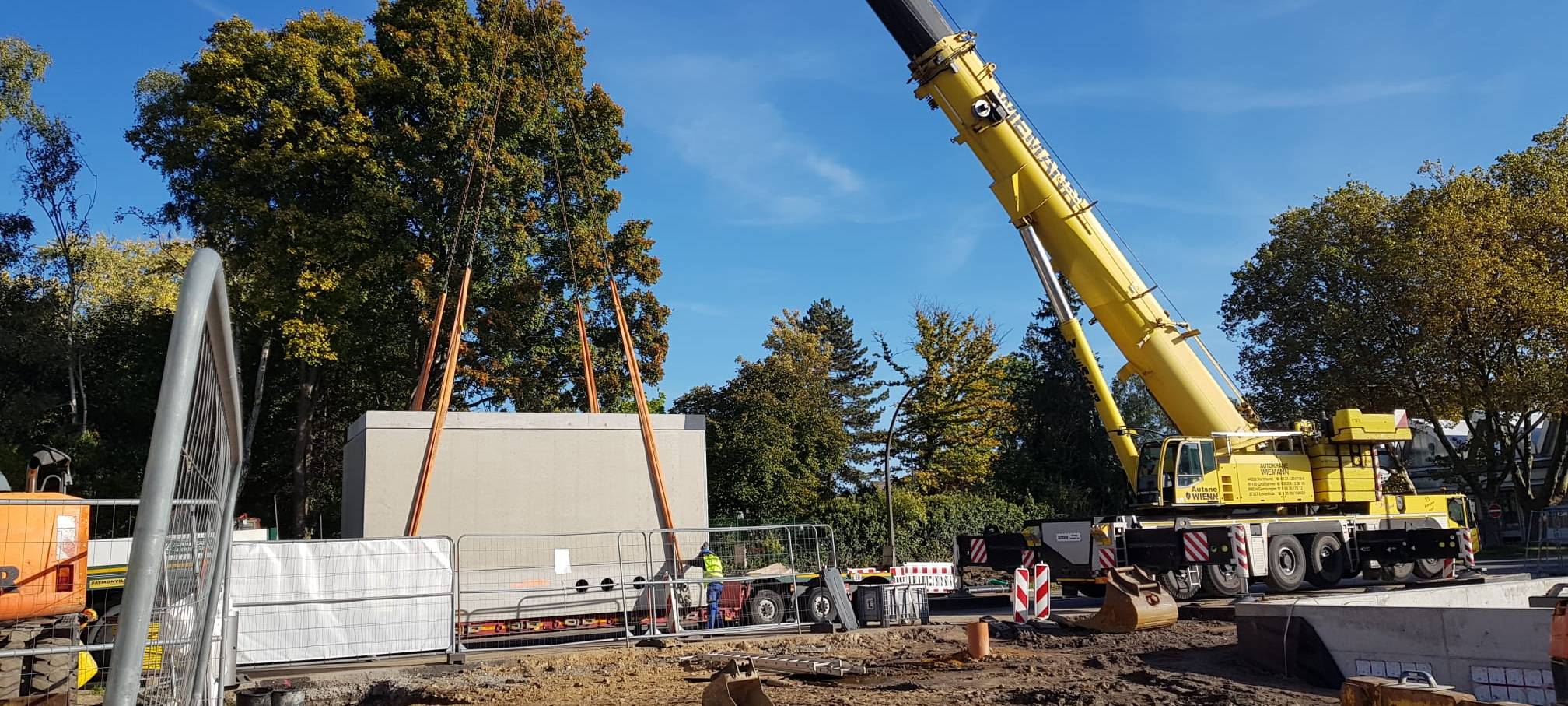 Neue Trafostation für E-Busse in Dortmund