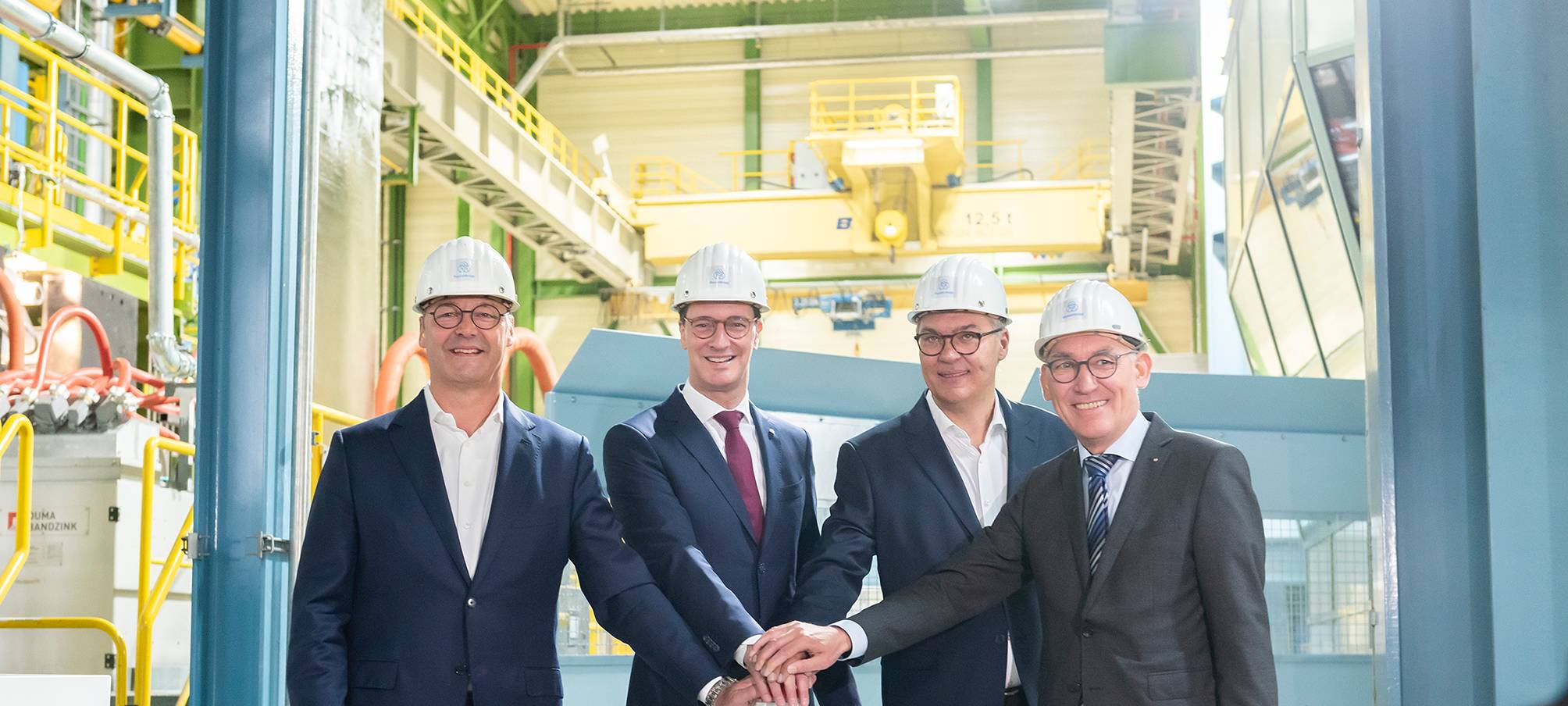 Westfalenhütte: Neue Feuerbeschichtungsanlage