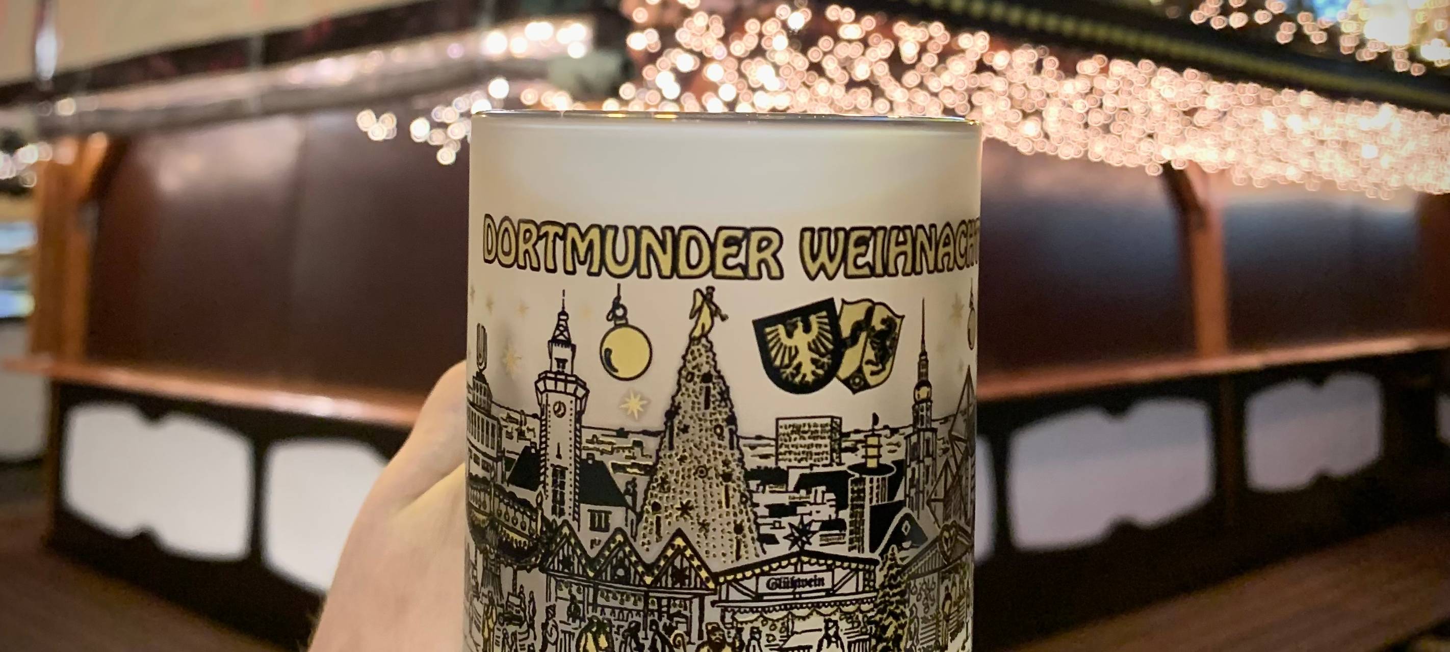 So sieht die Weihnachtstasse in Dortmund aus