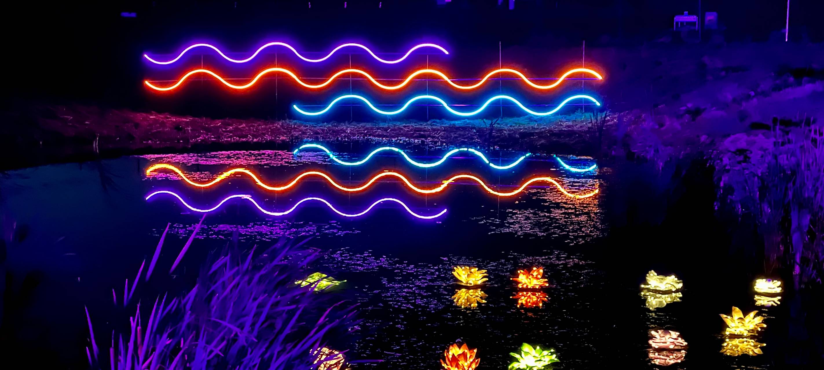 Winterleuchten 2022 im Westfalenpark Dortmund