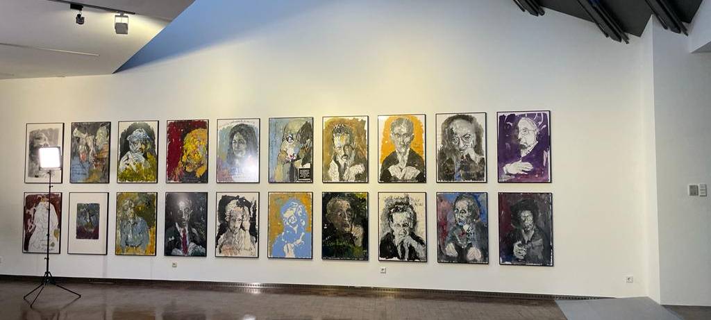 Hollywood-Star Armin Mueller-Stahl stellt Ausstellung in Dortmund vor