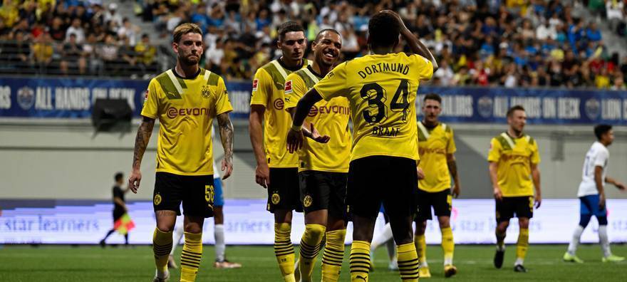 BVB: Erster Sieg im ersten Testspiel