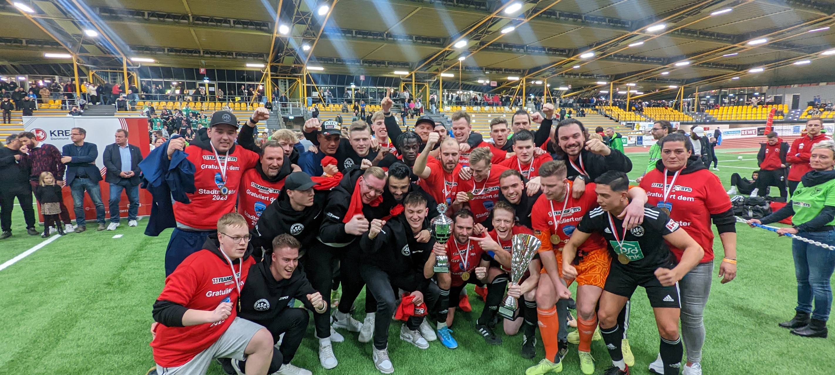 ASC 09 Dortmund ist Hallenfußball-Stadtmeister