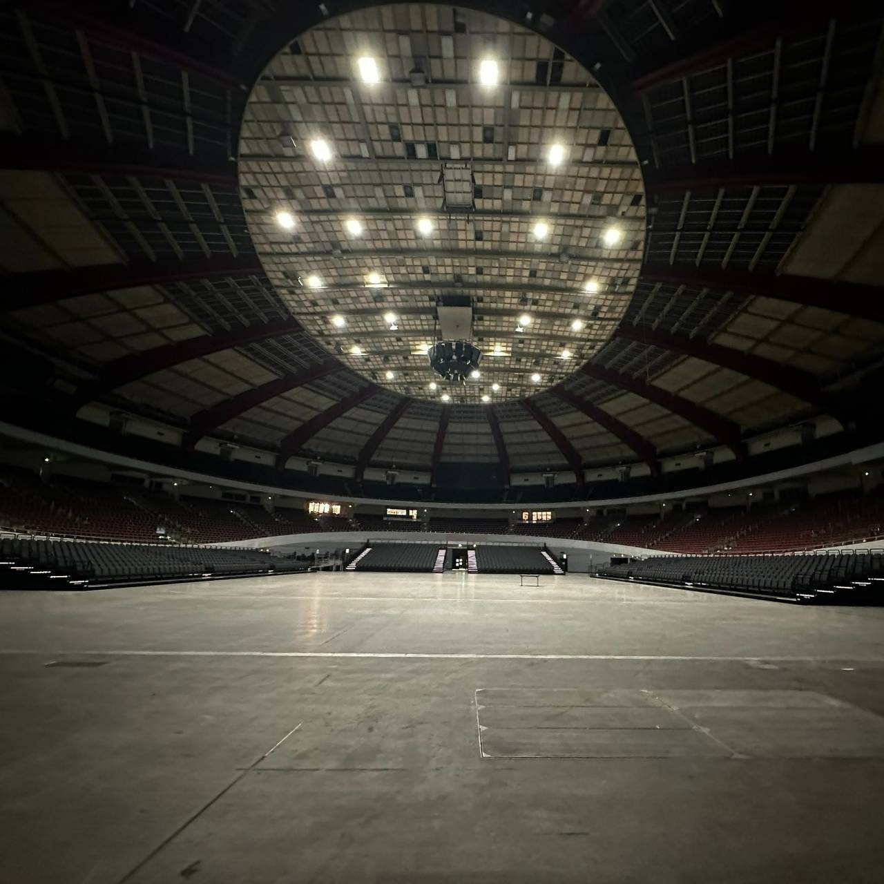 Backstage in den Dortmunder Westfalenhallen