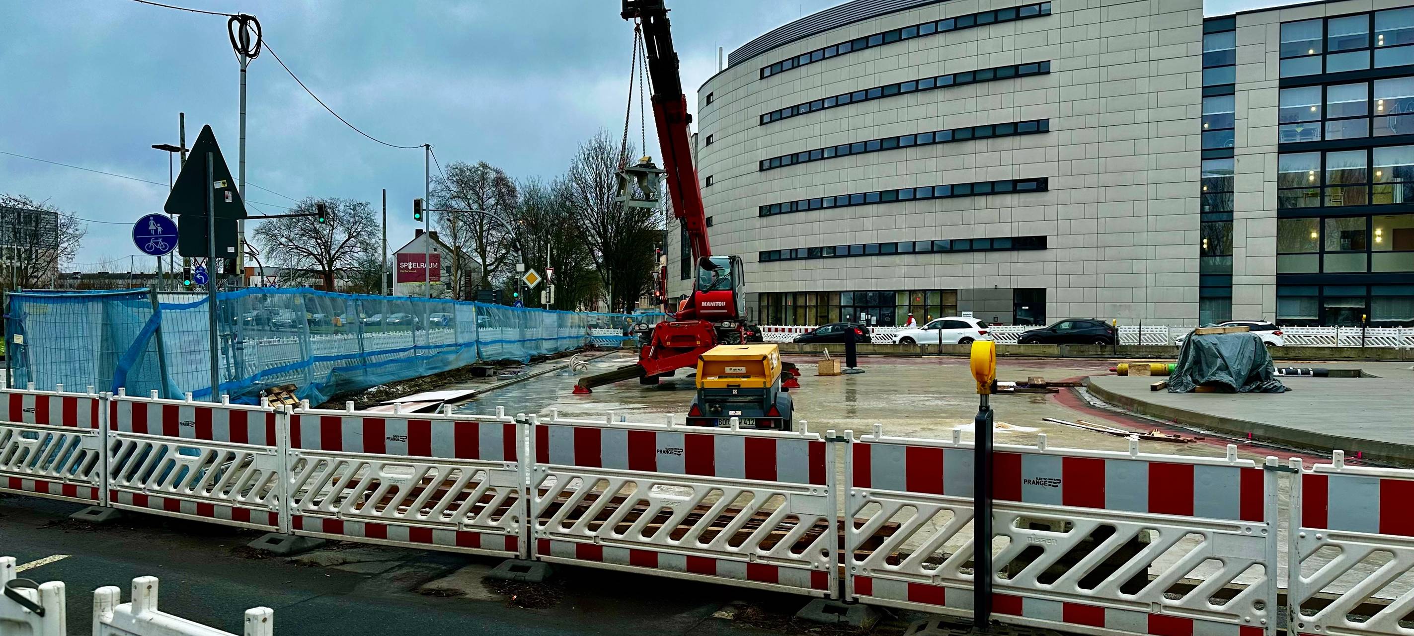 Dortmund: Ophoff-Kreuzung bleibt länger Baustelle