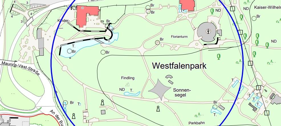 Dortmund: Blindgänger im Westfalenpark gefunden