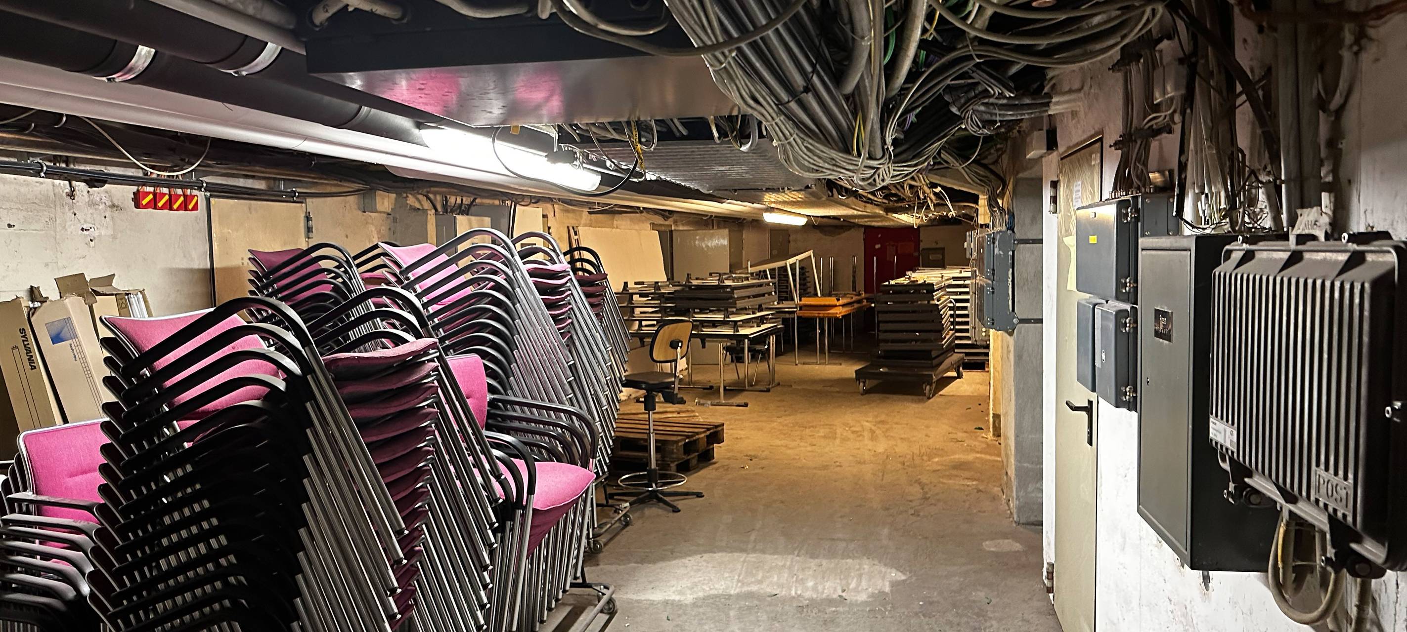 Backstage in den Dortmunder Westfalenhallen