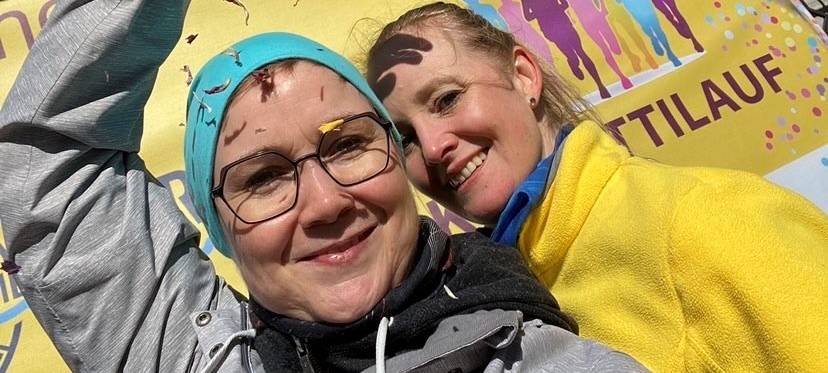 Konfetti-Lauf in Dortmund: Laufen, skaten und spazieren für die Frauenselbsthilfe Krebs