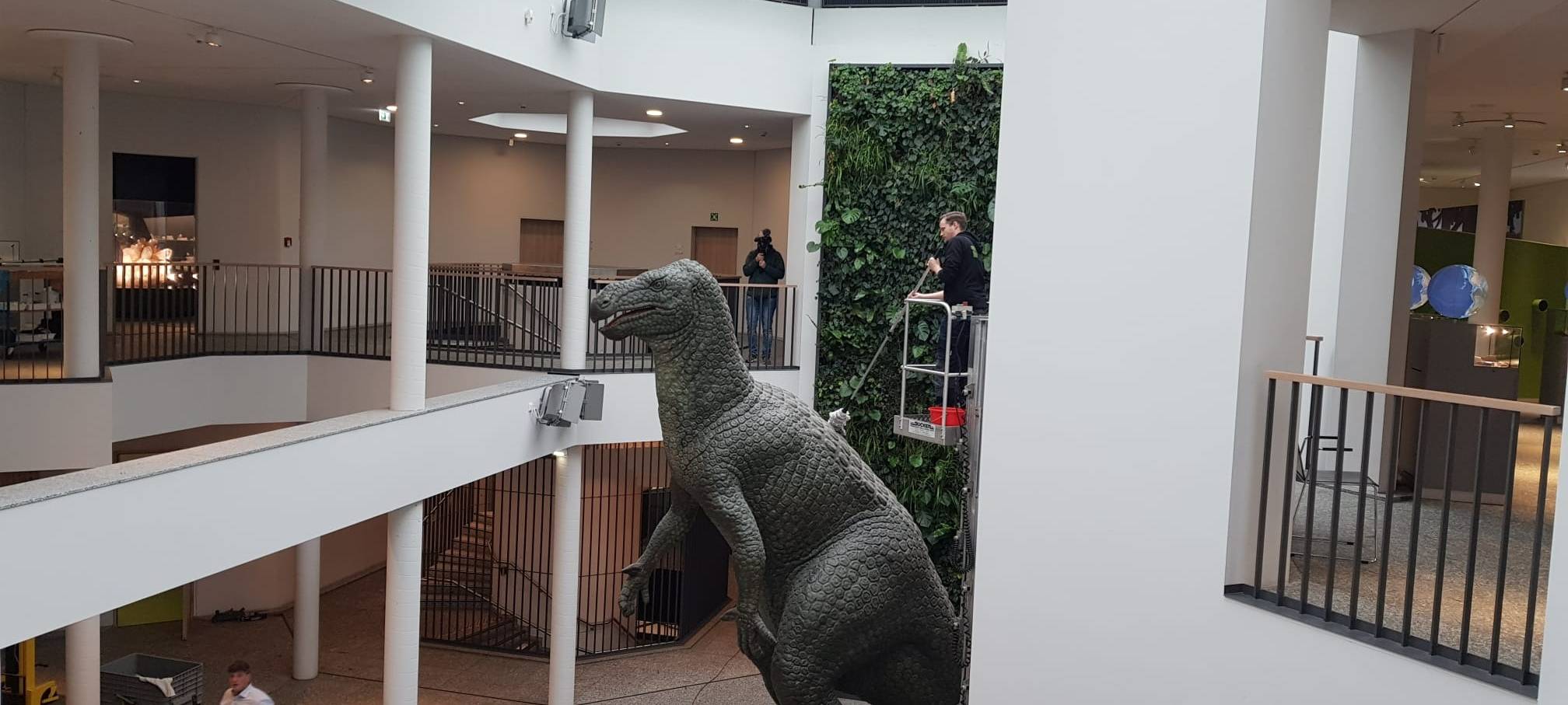 Frühjahrsputz Dortmund Naturmuseum Dino