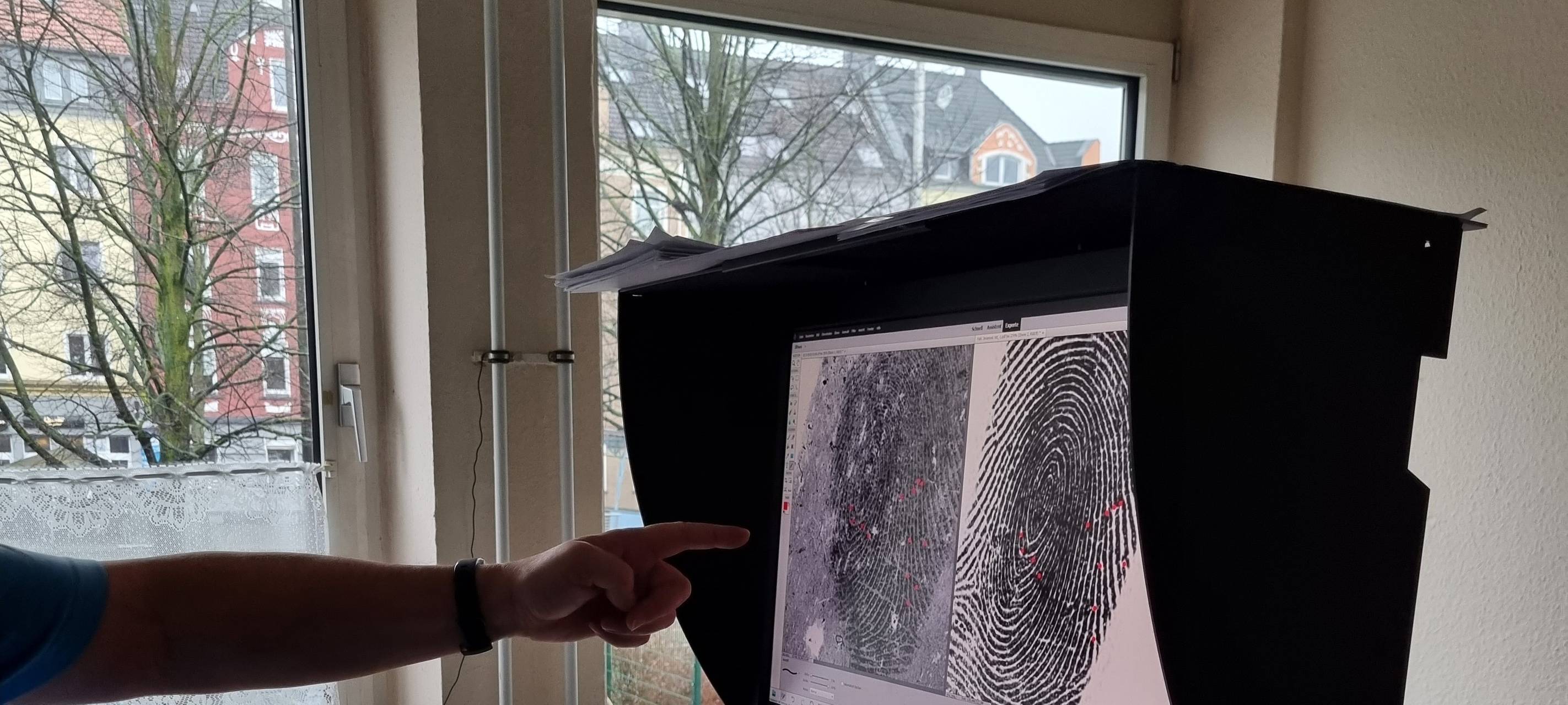 Wir öffnen Türen: In der Daktyloskopie-Abteilung