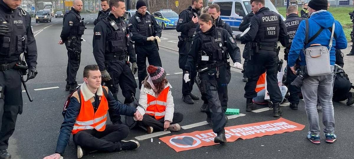 Klimakleber in Dortmund müssen mit Konsequenzen rechnen
