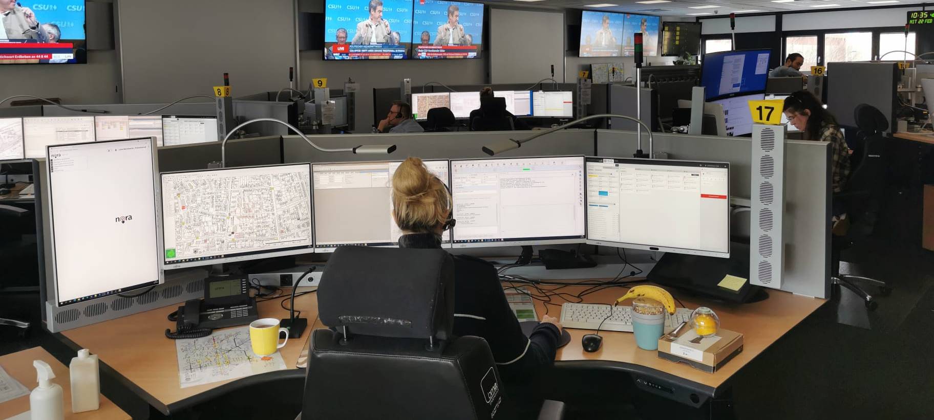 Wir öffnen Türen Leitstelle und Gewahrsam der Polizei Dortmund