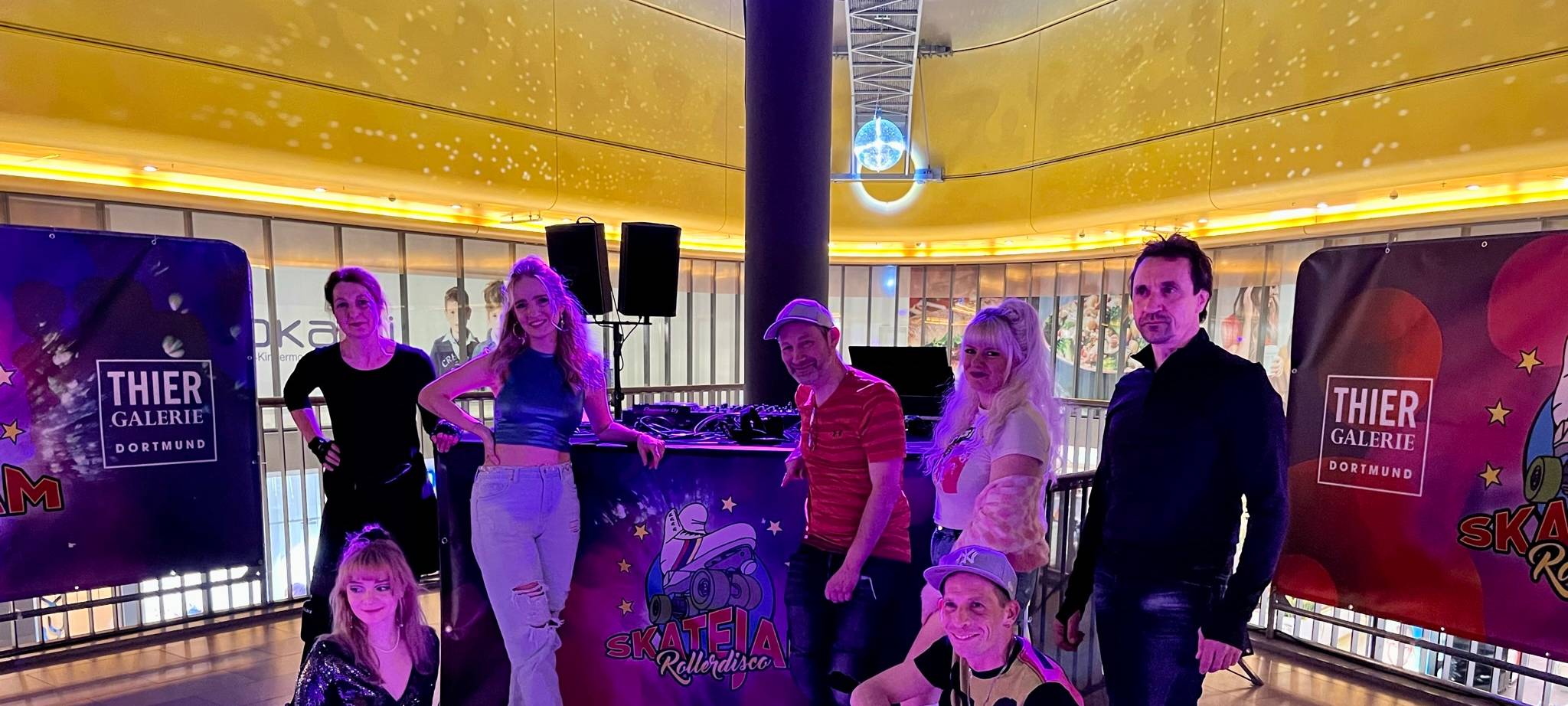 Dortmund: Rollerdisco in der Thier-Galerie