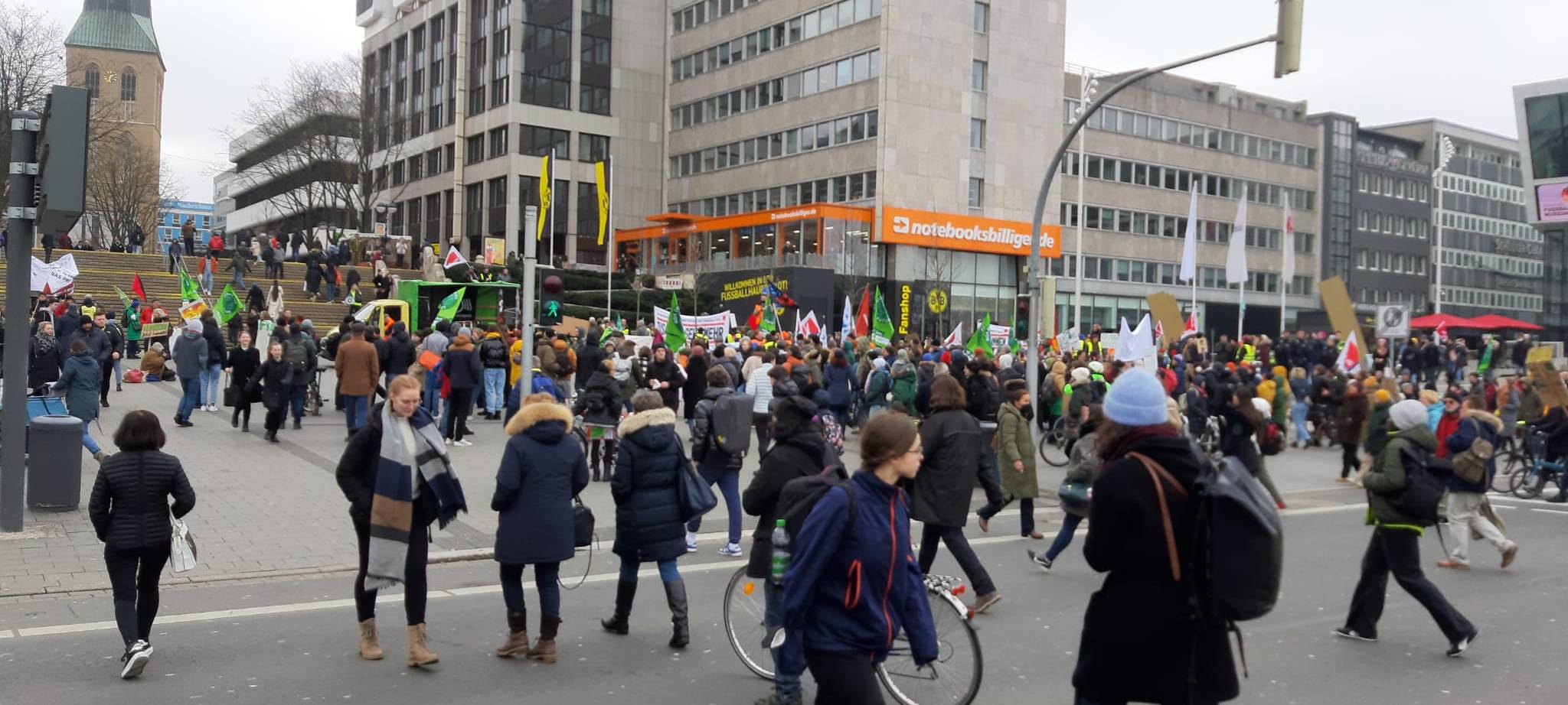 Streik und Demos in Dortmund: der Überblick