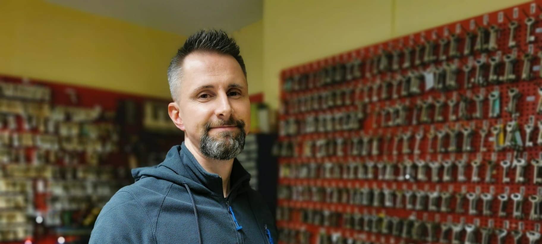 André Artelt vom Schlüsseldienst Artelt.