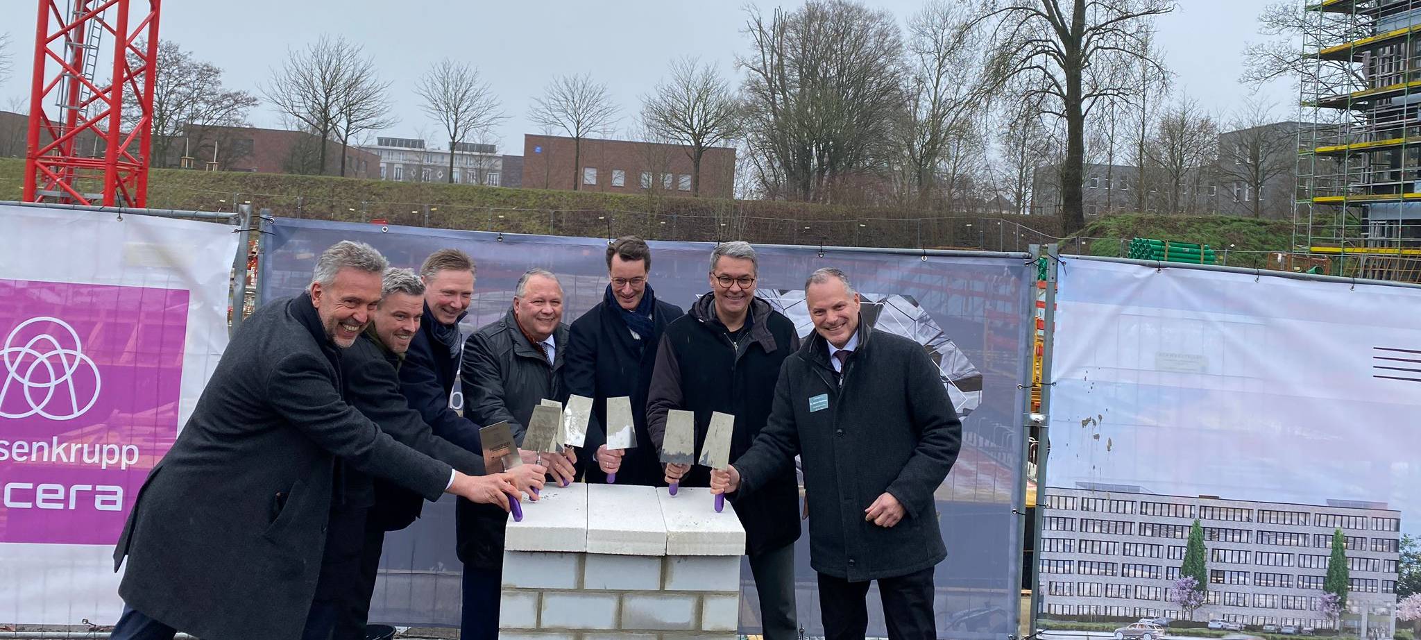 Die Grundsteinlegung für Nucera