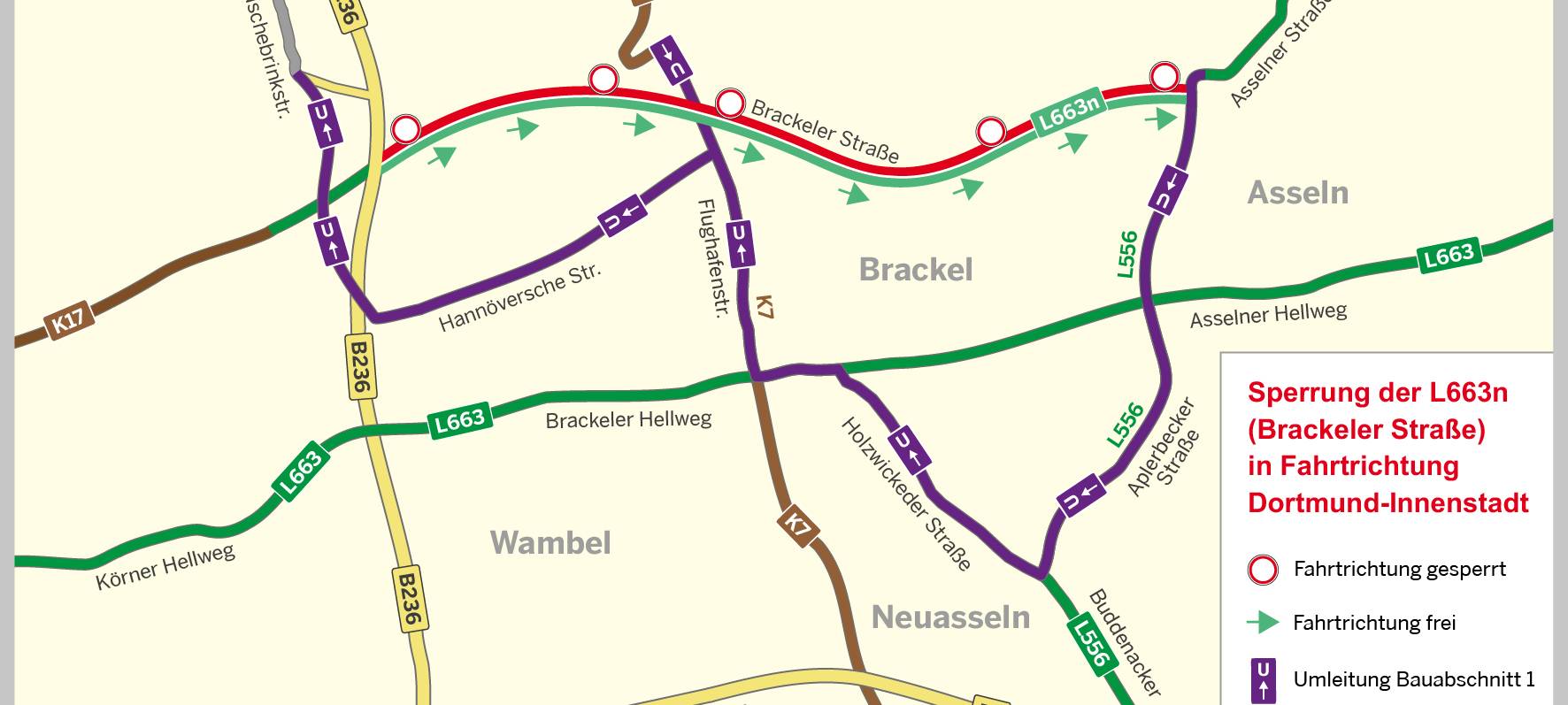 Dortmund: Brackeler Straße wird gesperrt