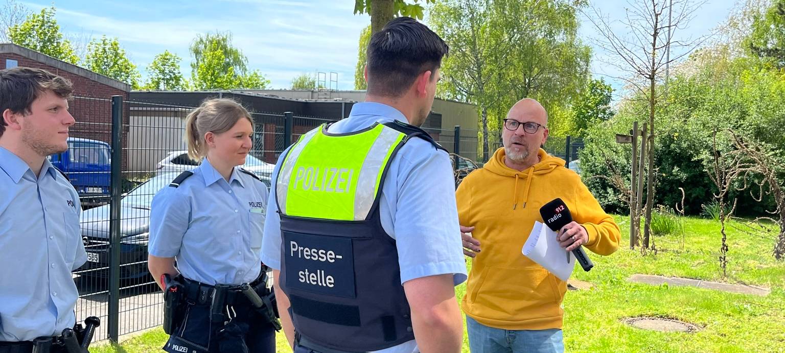 Im Polizei-Trainingszentrum in Dortmund-Aplerbeck