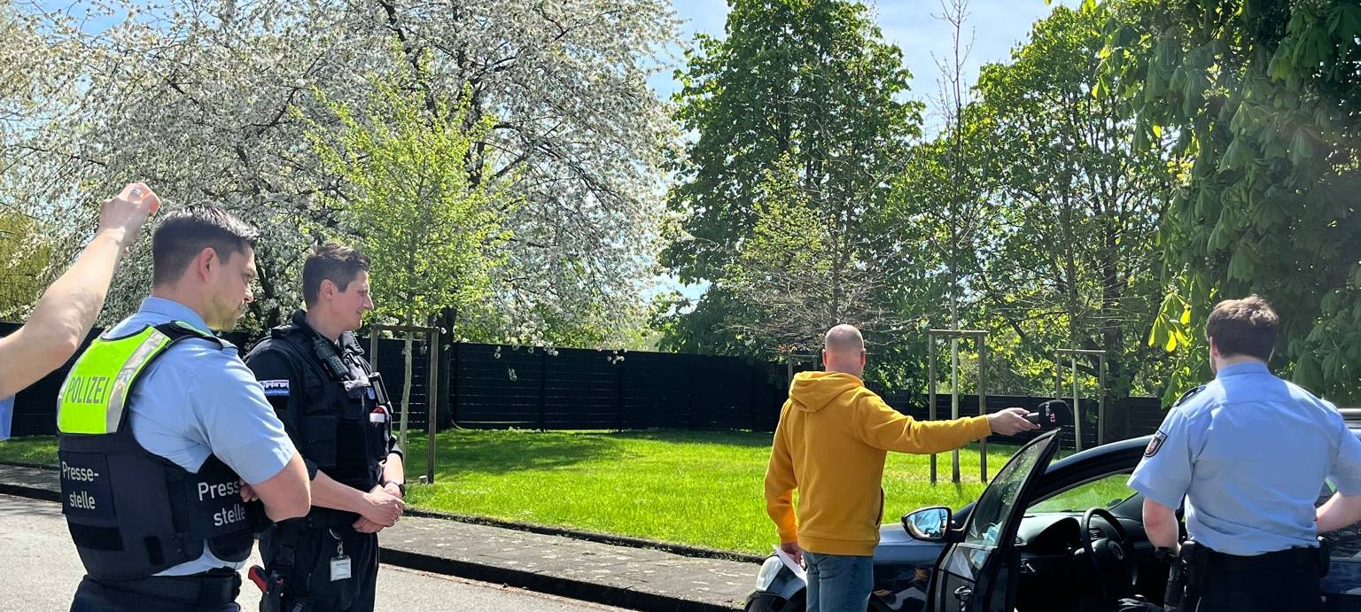 Im Polizei-Trainingszentrum in Dortmund-Aplerbeck