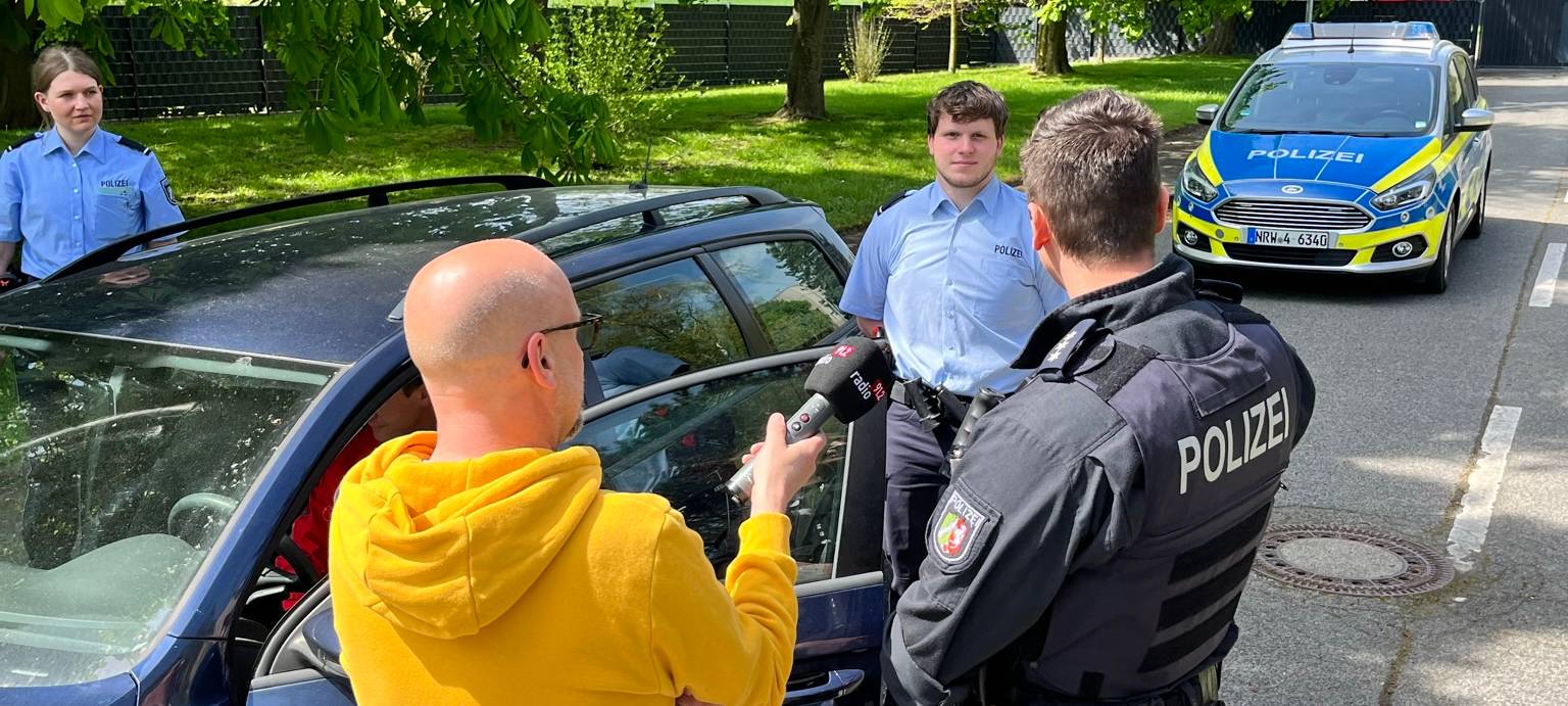 Im Polizei-Trainingszentrum in Dortmund-Aplerbeck