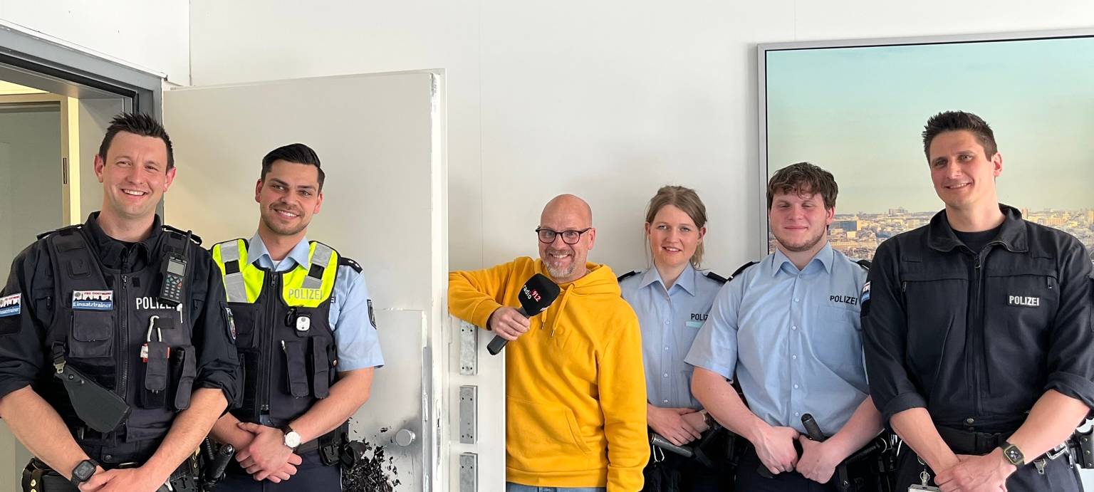 Im Polizei-Trainingszentrum in Dortmund-Aplerbeck