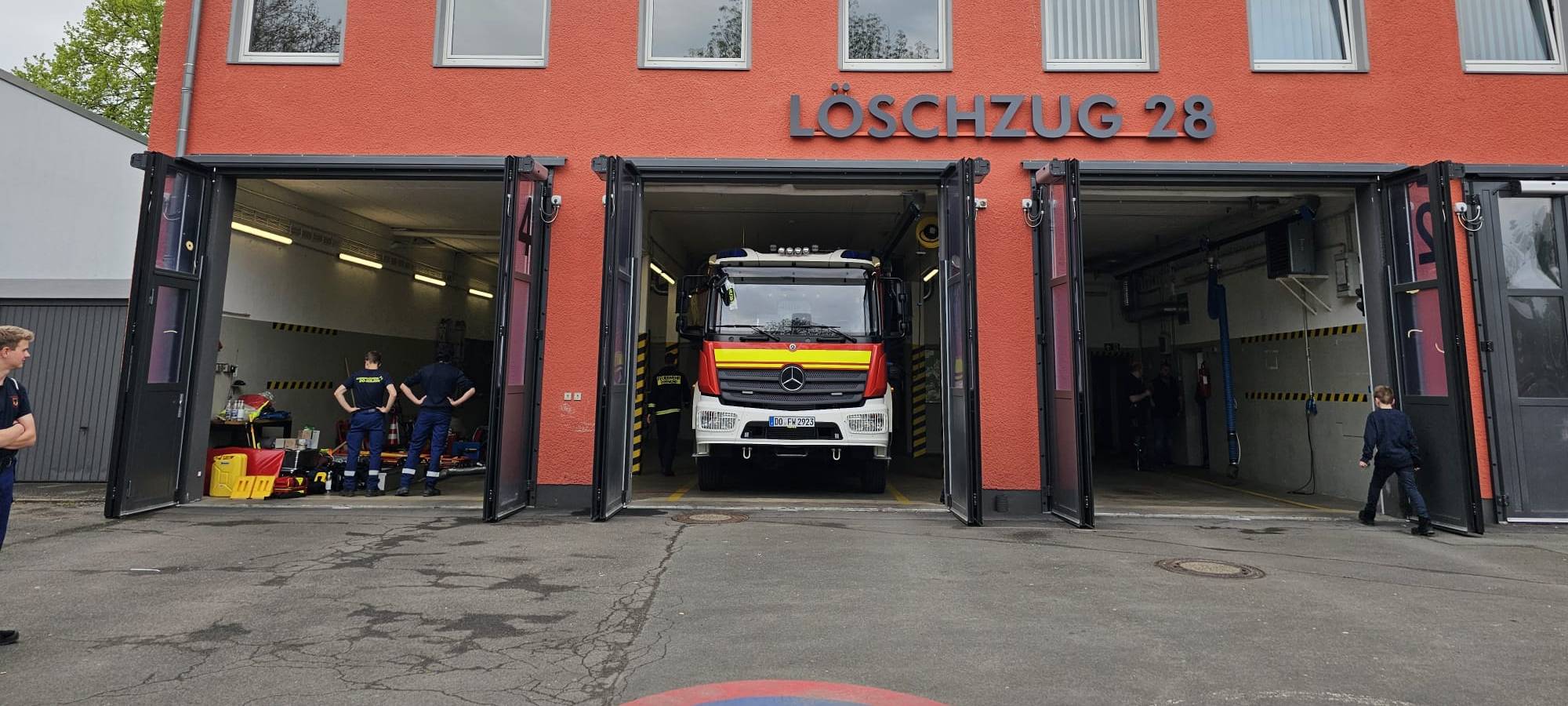 Zu Besuch bei der Jugendfeuerwehr in Dortmund-Holzen