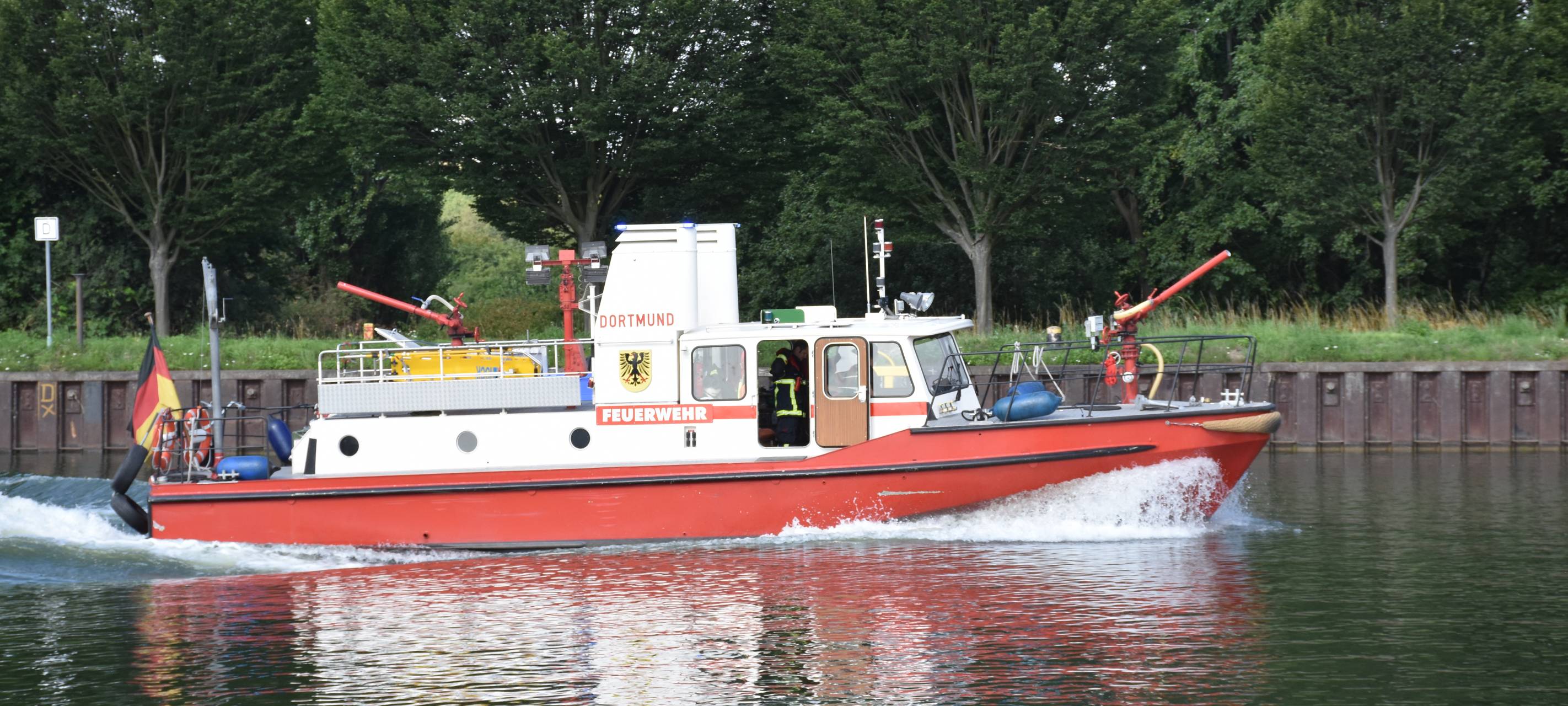 Löschboot Feuerwehr Dortmund