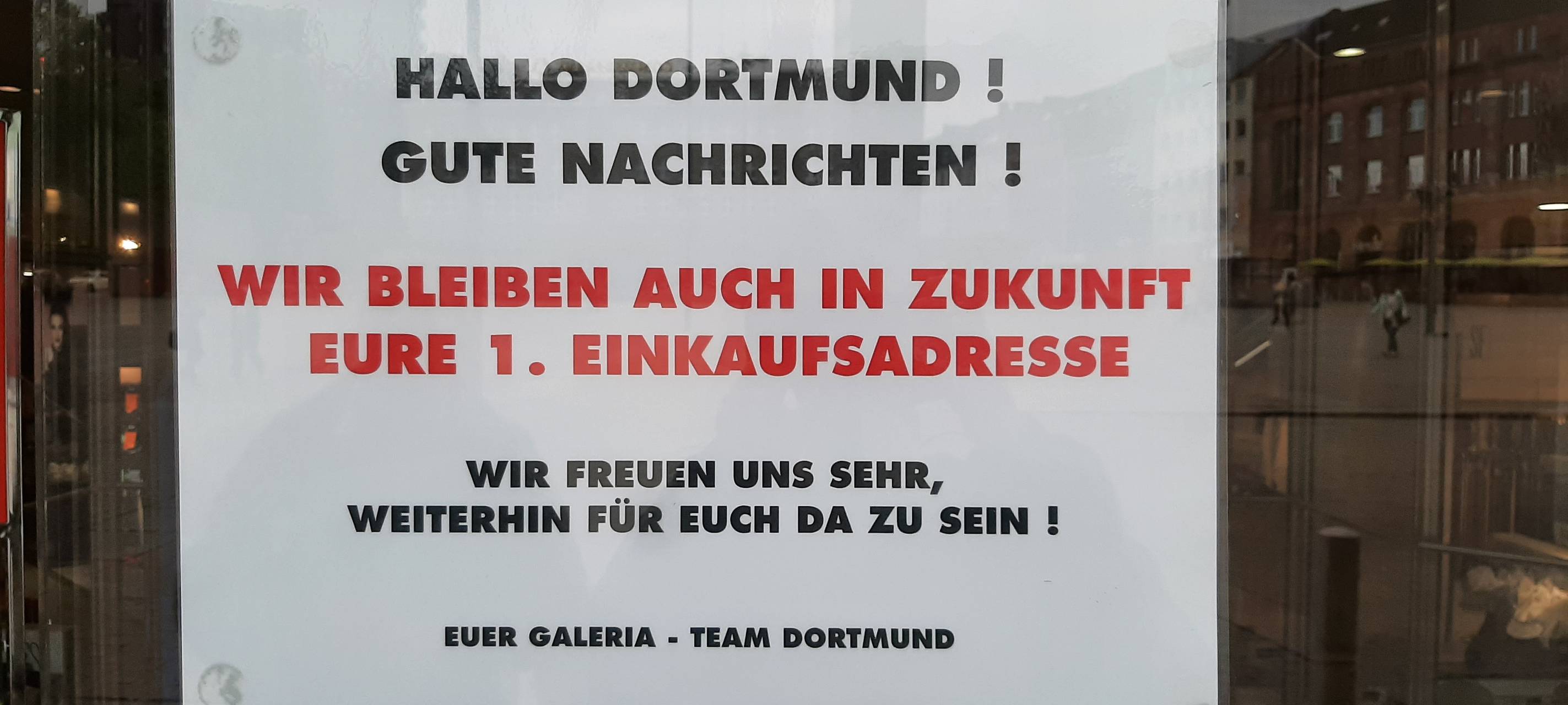 Dortmund: Karstadt ist gerettet