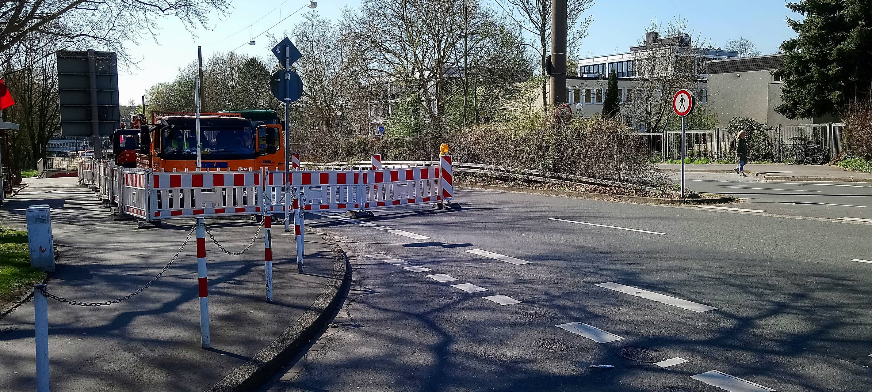 Fußgängerampel an der Ardeystraße