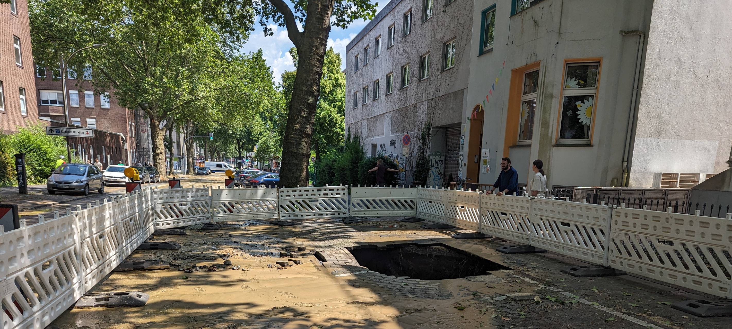 Dortmund: 60 Haushalte im Klinikviertel ohne Wasser