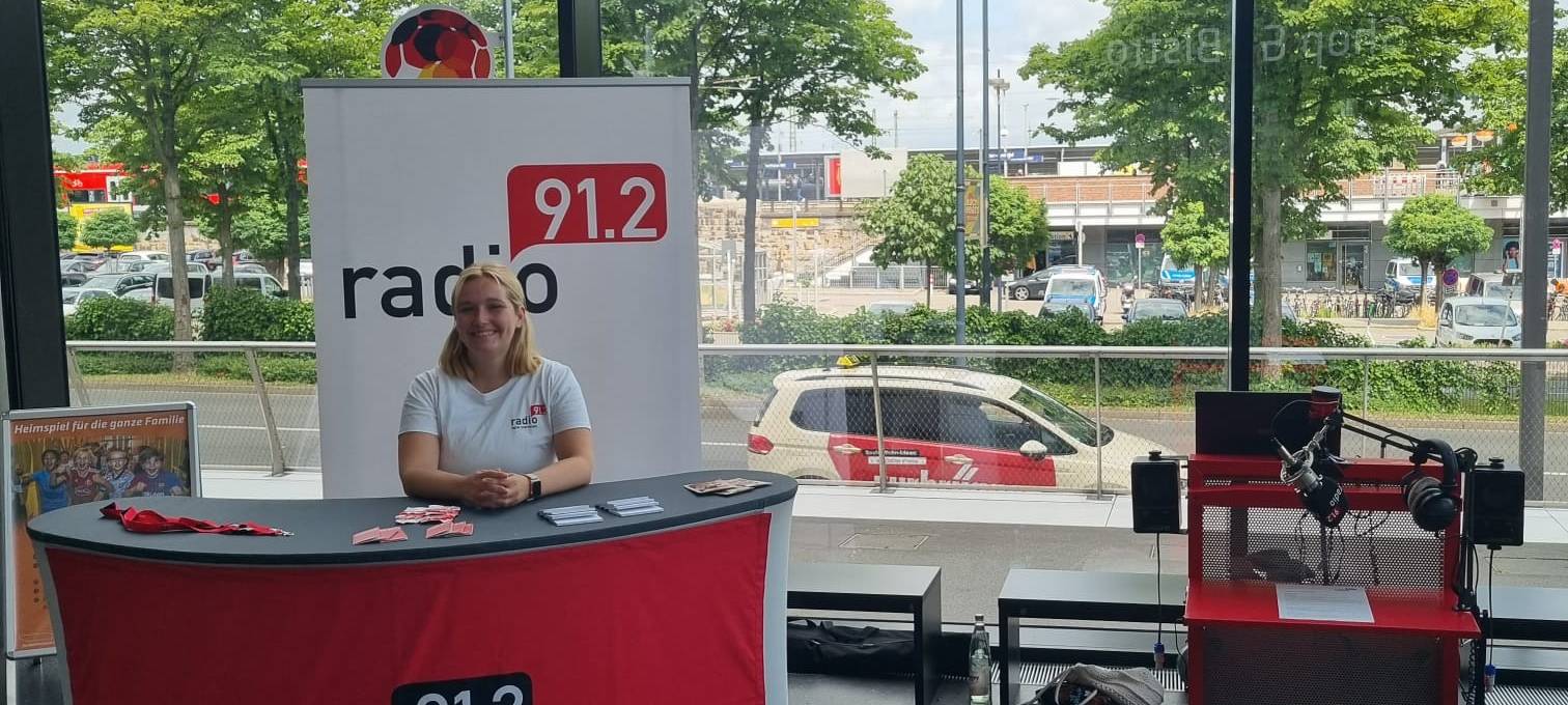 Radio 91.2 unterwegs in Dortmund - am Fußballmuseum