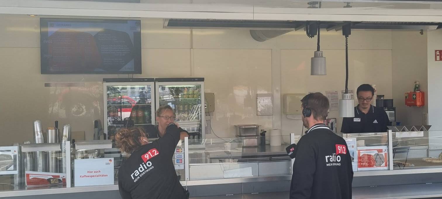 Radio 91.2 unterwegs in Dortmund - am Fußballmuseum