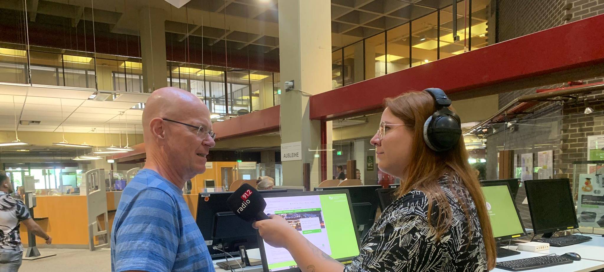 Radio 91.2 unterwegs - an der TU Dortmund