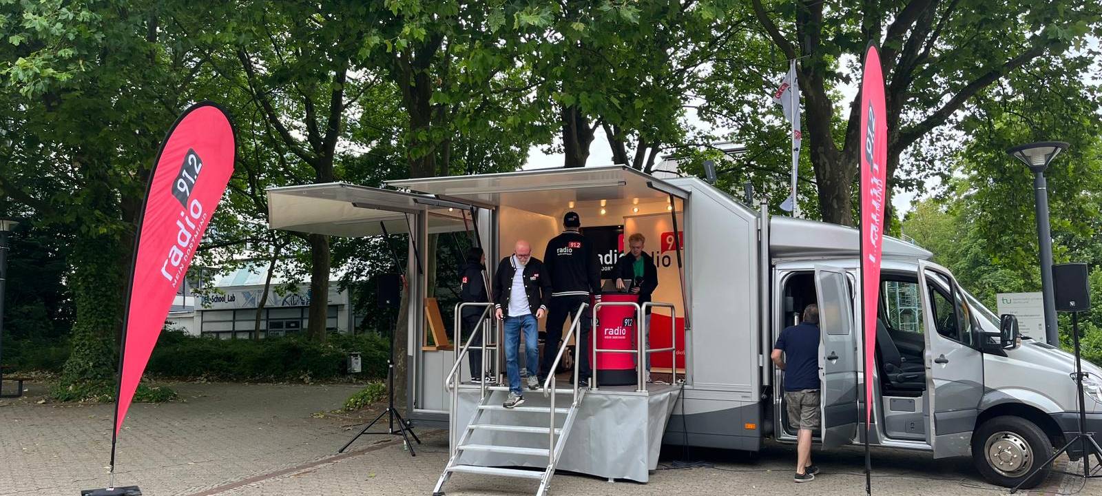 Radio 91.2 unterwegs - an der TU Dortmund