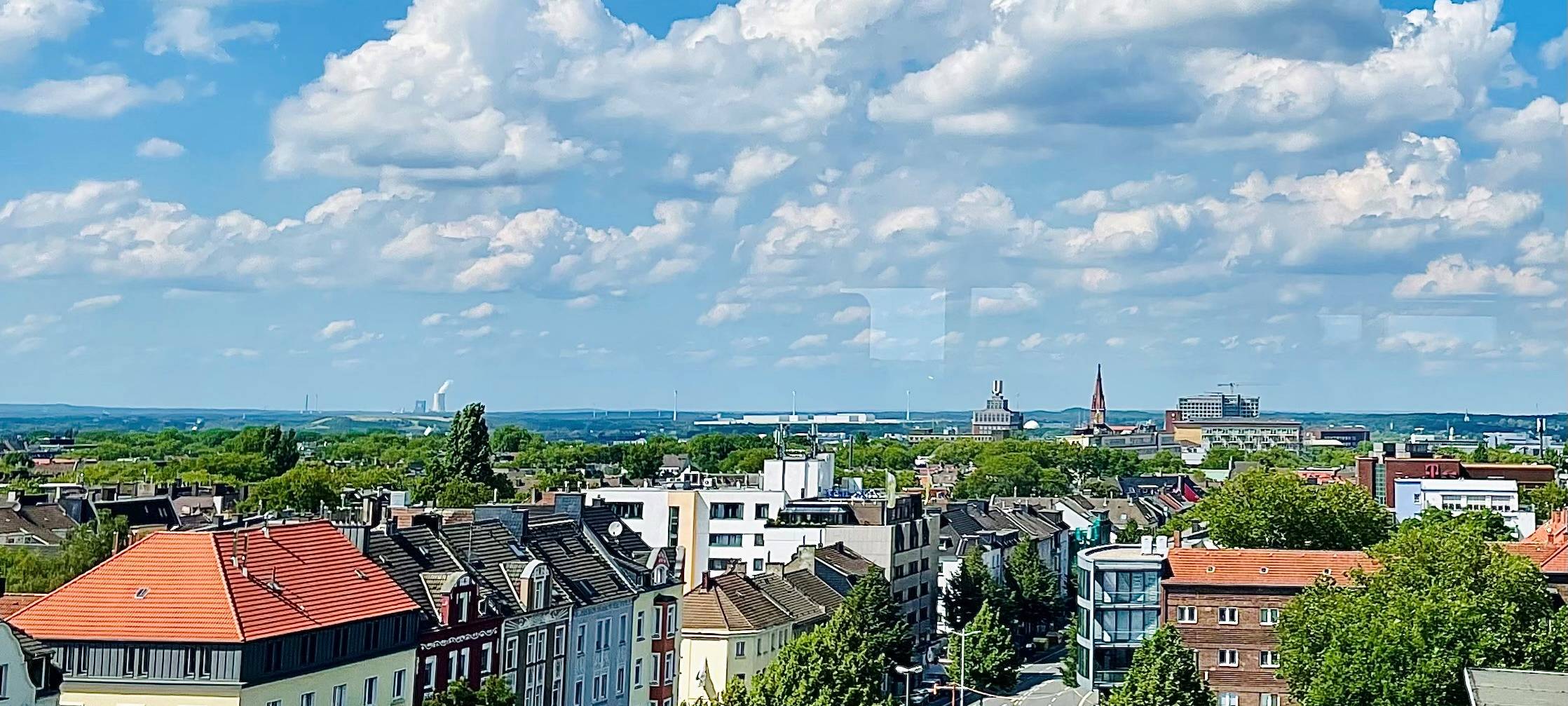 Dortmund Skyline vom Polizeipräsidium aus