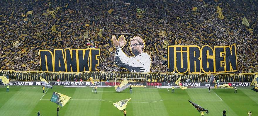 Verabschiedung Jürgen Klopp im Westfalenstadion.