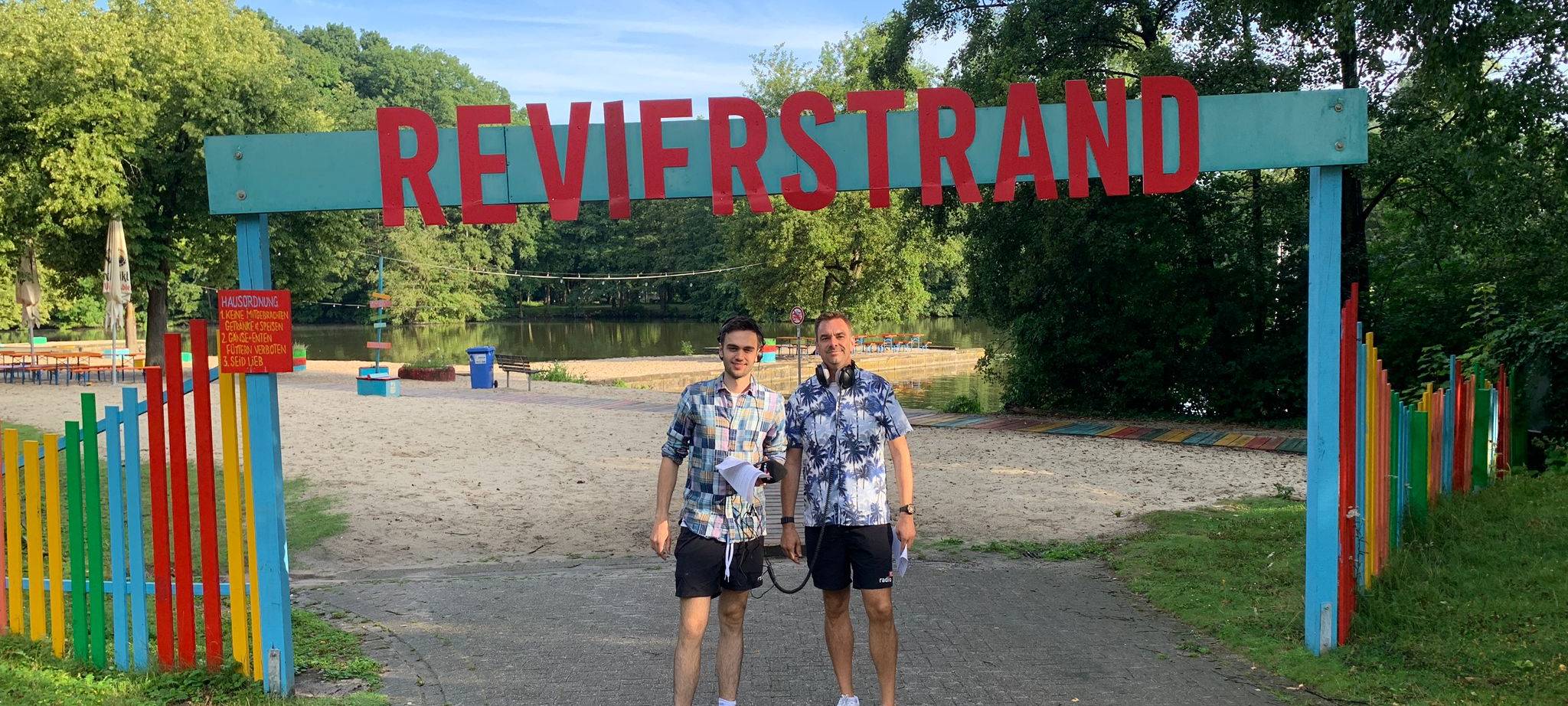 Radio 91.2 unterwegs - im Revierpark Wischlingen