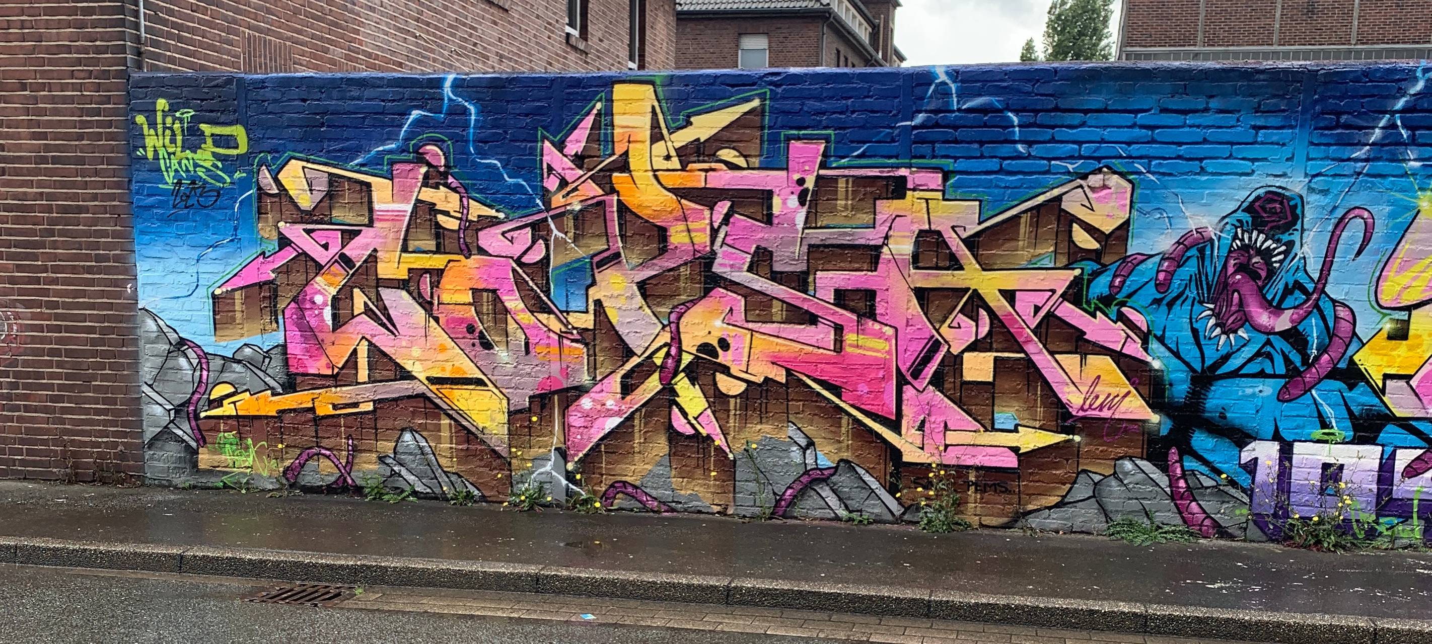 Graffitis in Dortmund: Kunst oder Geschmiere?