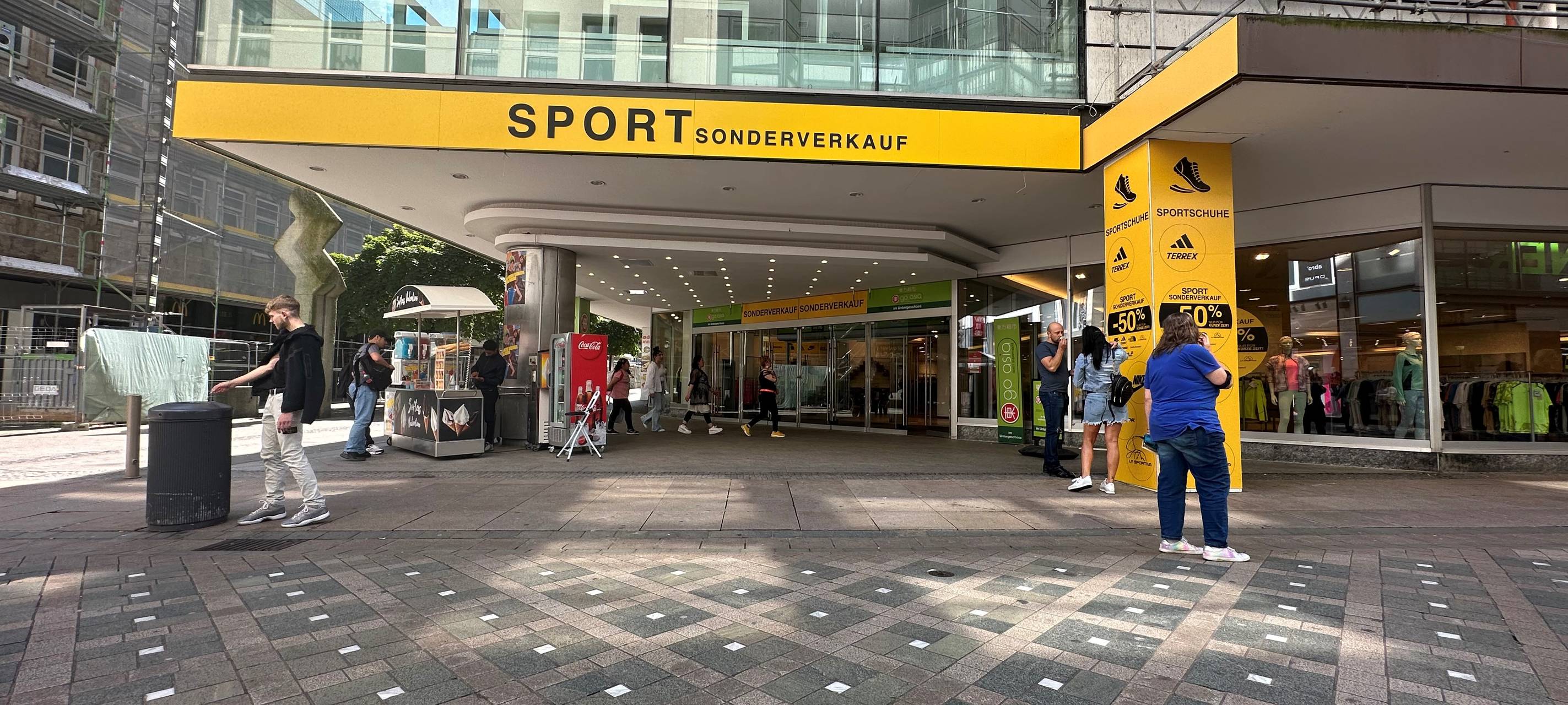 Dortmund: Sport-Outlet eröffnet im Kaufhof-Haus