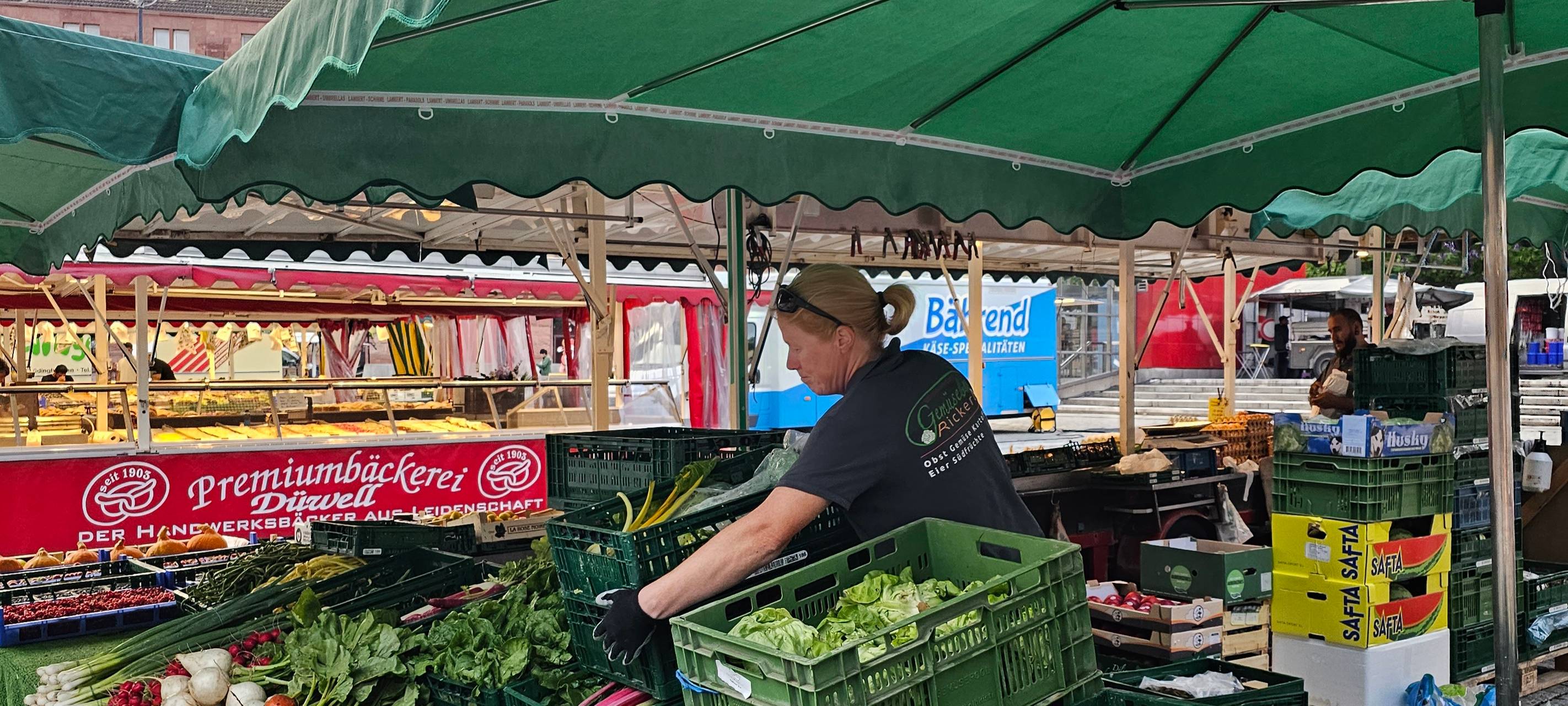 Radio 91.2 unterwegs – auf dem Wochenmarkt in Dortmund