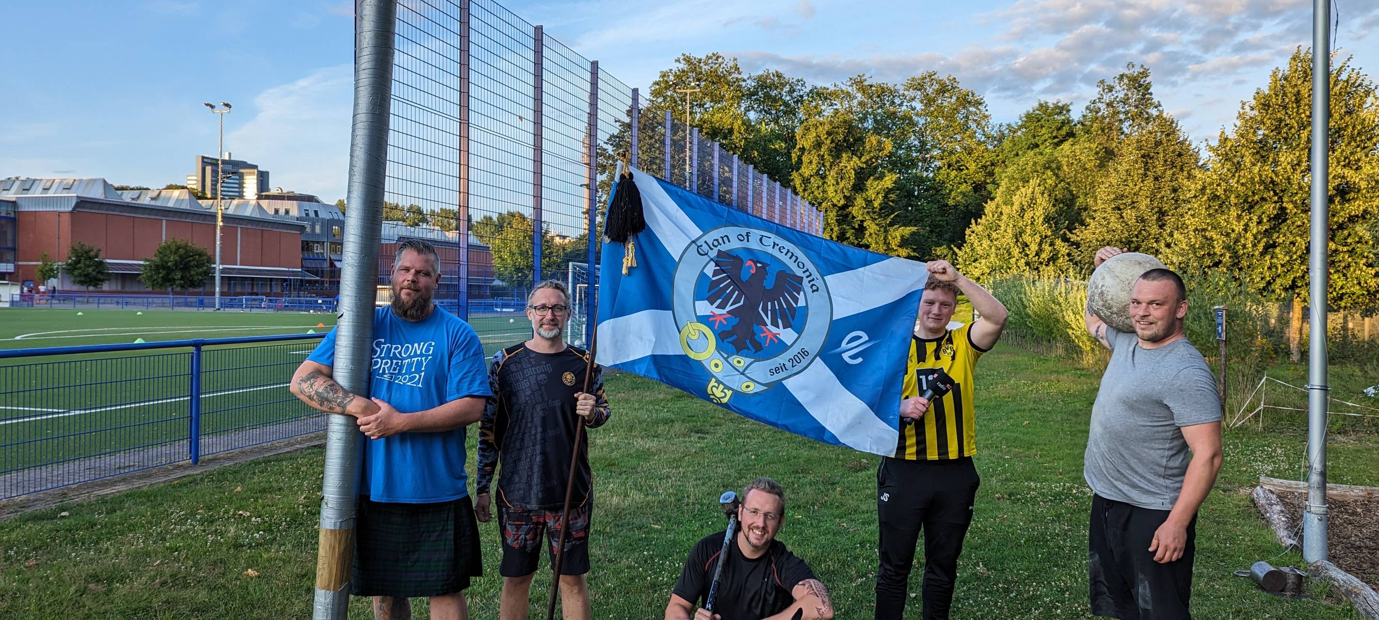 Anpacker 2023: Tremonia Clan Dortmund Highland Games beim TSC Eintracht