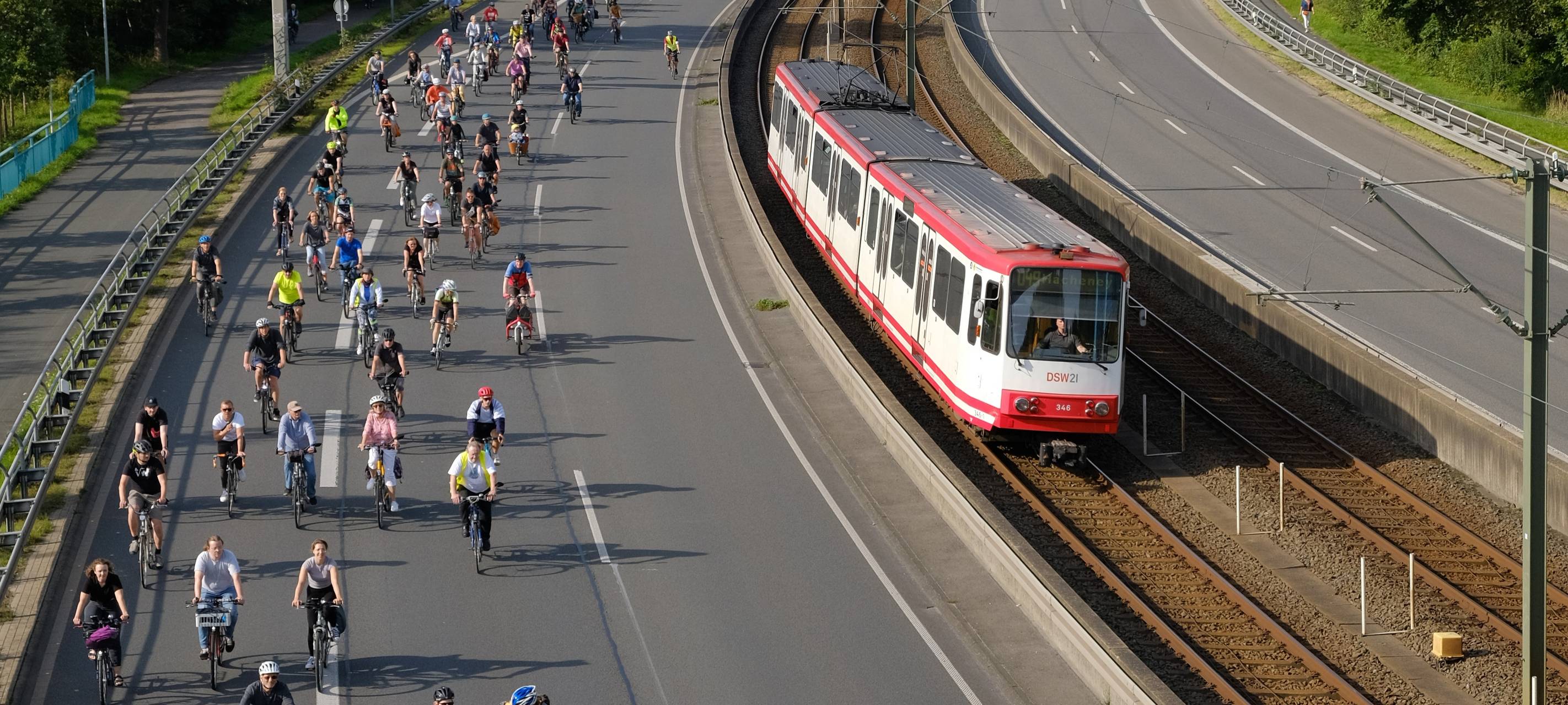 Fast 1.000 Teilnehmer bei Dortmunder Fahrrad-Demo