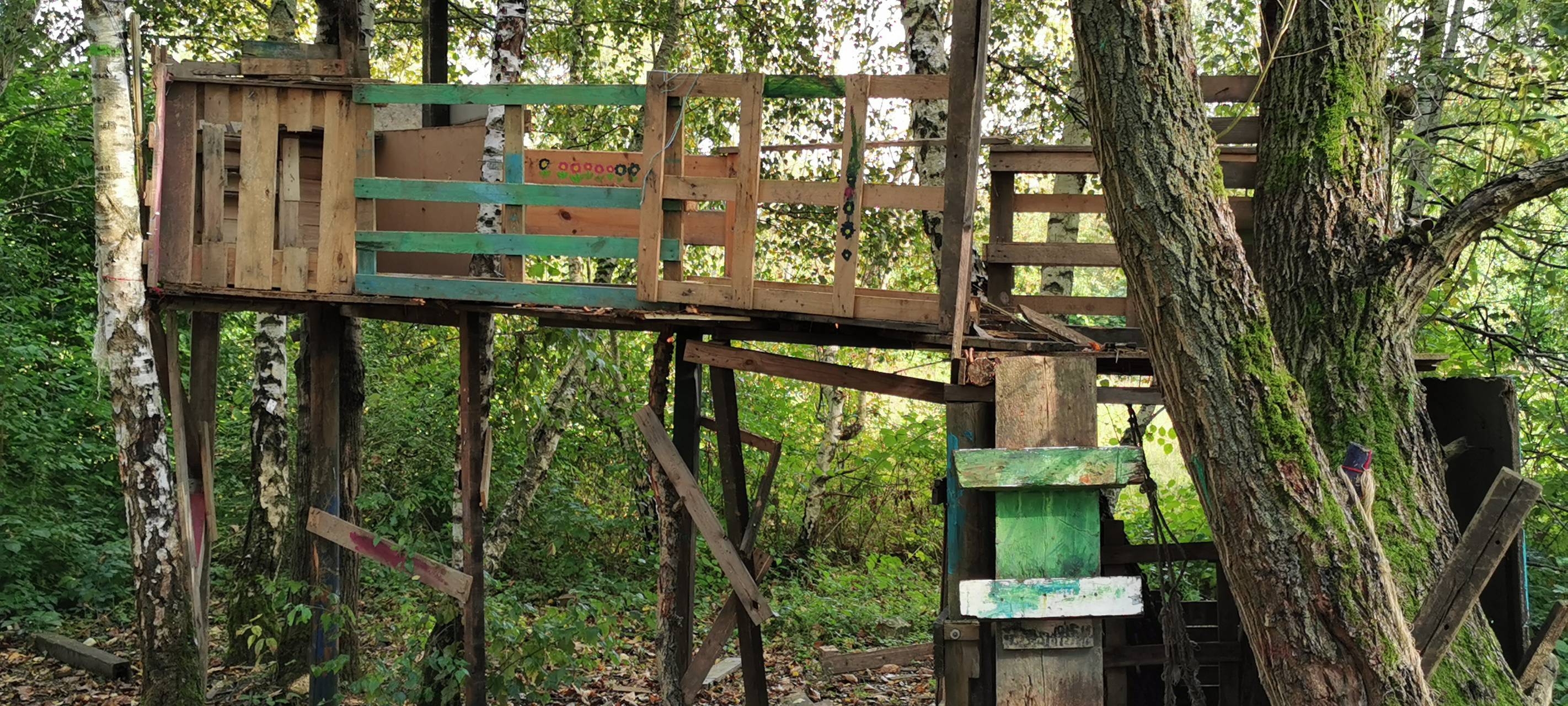 Erlebt was e.V.: Selbstgebauter Aussichtspunkt