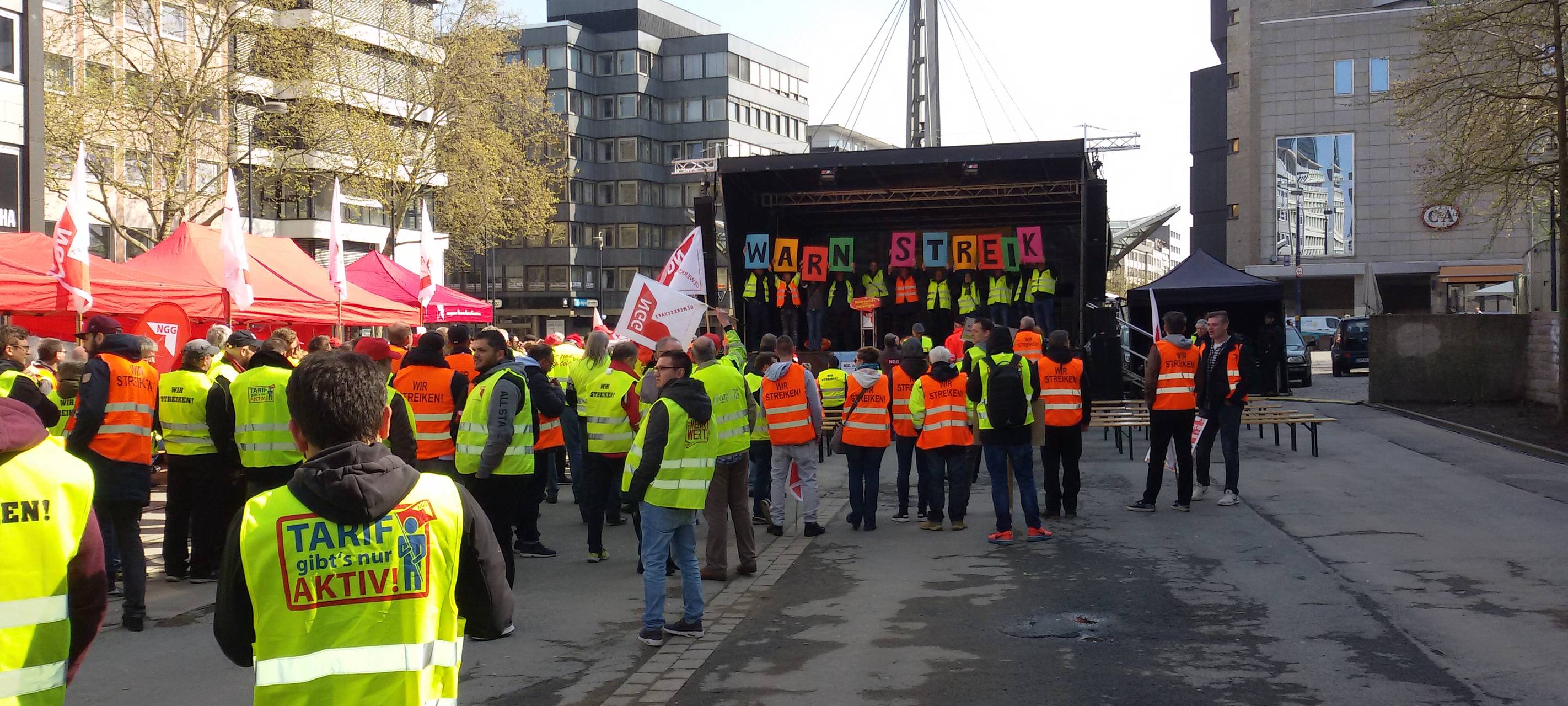 Dortmund: Coca-Cola Beschäftigte streiken in Dortmund